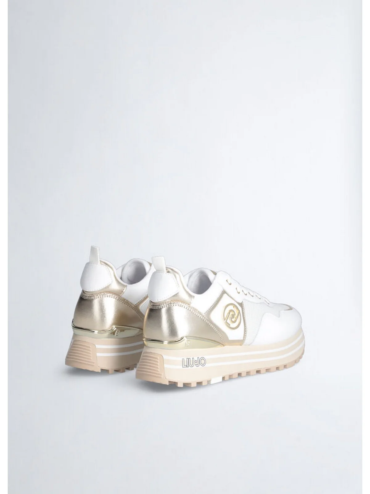 LIU JO Sneaker Donna  BA4053PX030 01111 Bianco - Image 4