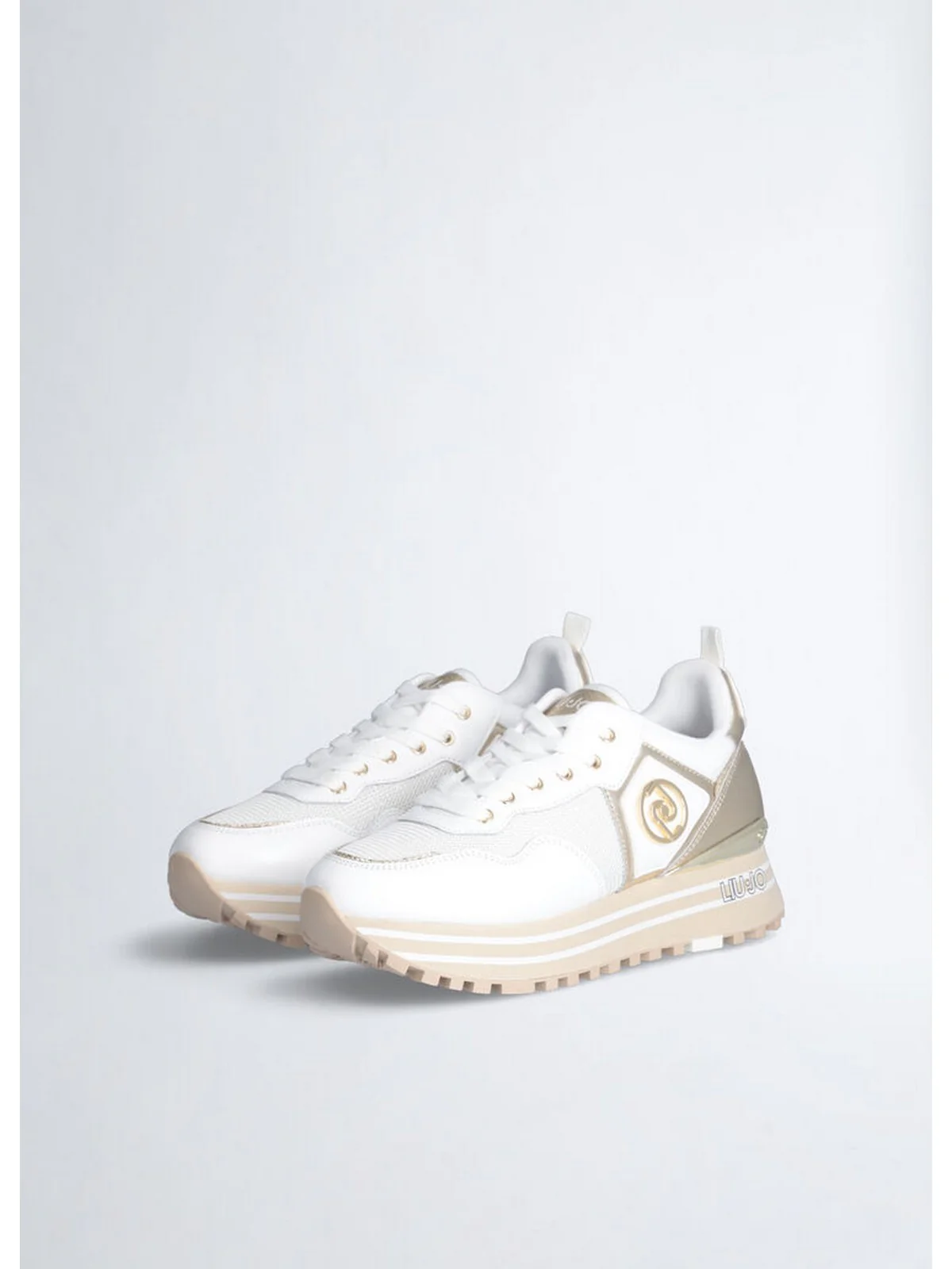 LIU JO Sneaker Donna  BA4053PX030 01111 Bianco - Image 5
