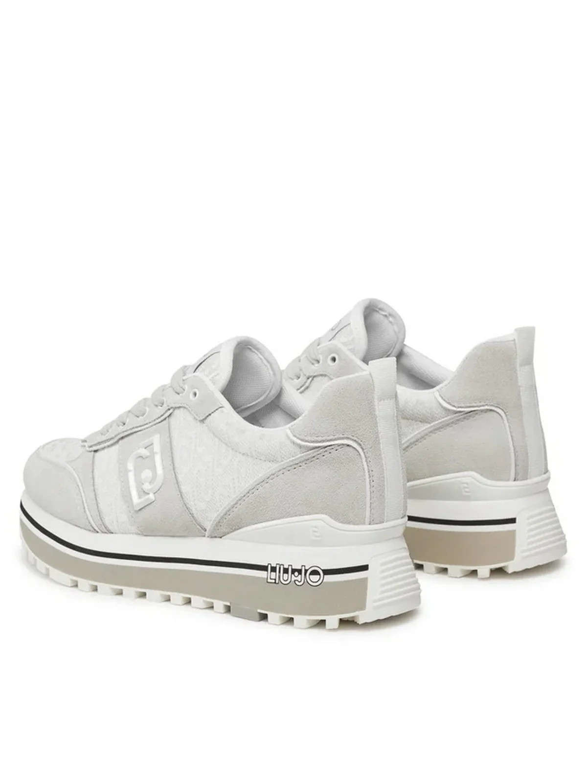 LIU JO Sneaker Donna  BA4055PX453 01111 Bianco - Image 3