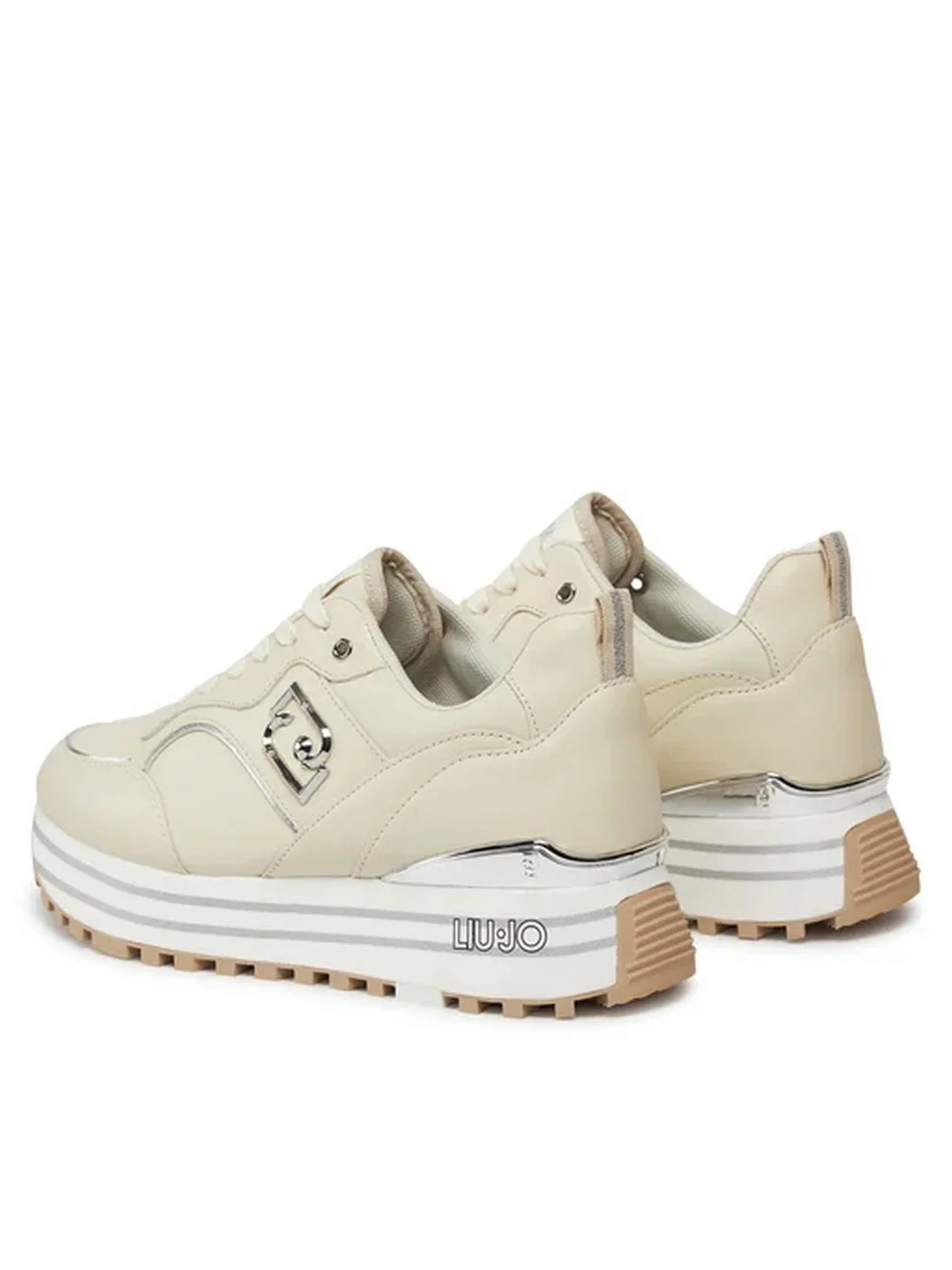 LIU JO Sneaker Donna  BA4059P0102 S1185 Avorio - Image 2