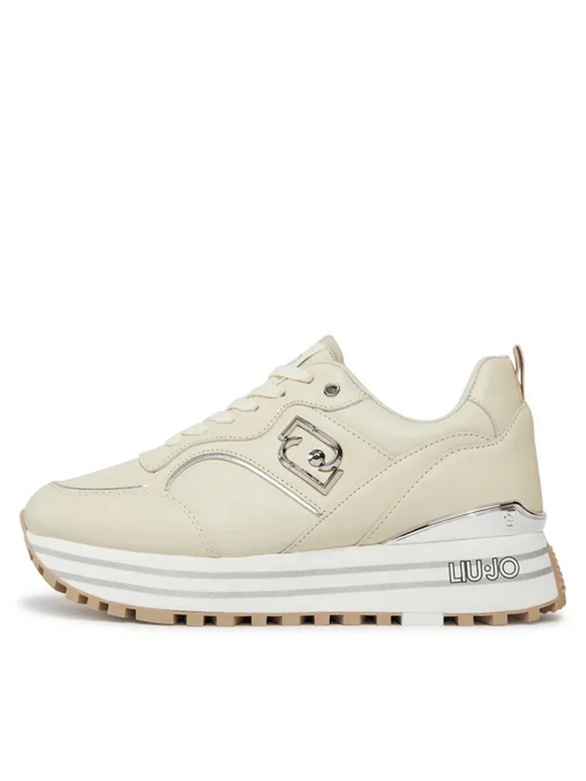 LIU JO Sneaker Donna  BA4059P0102 S1185 Avorio - Image 4