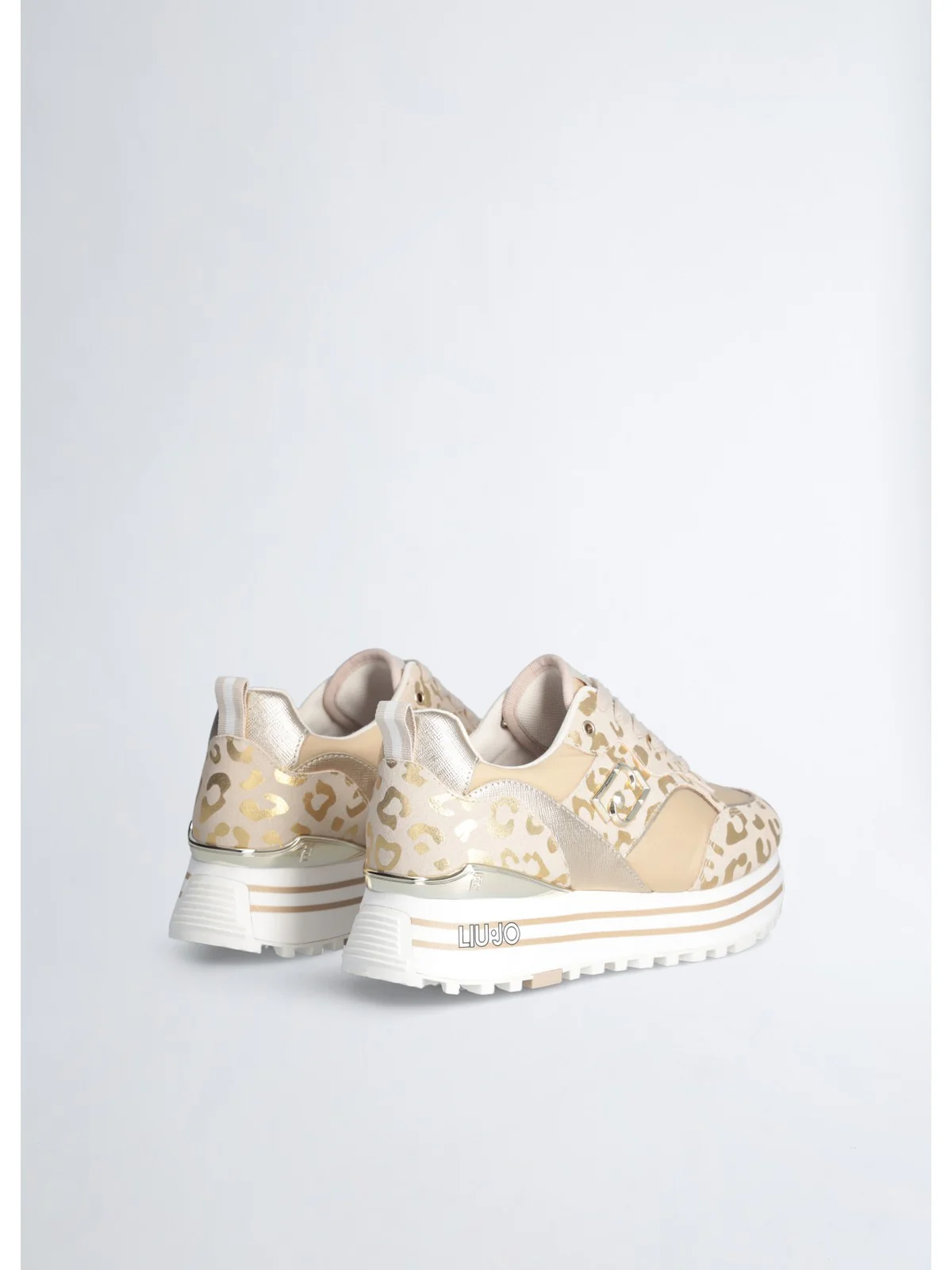 LIU JO Sneaker Donna  BA4059PX195 S3227 Beige - Image 2