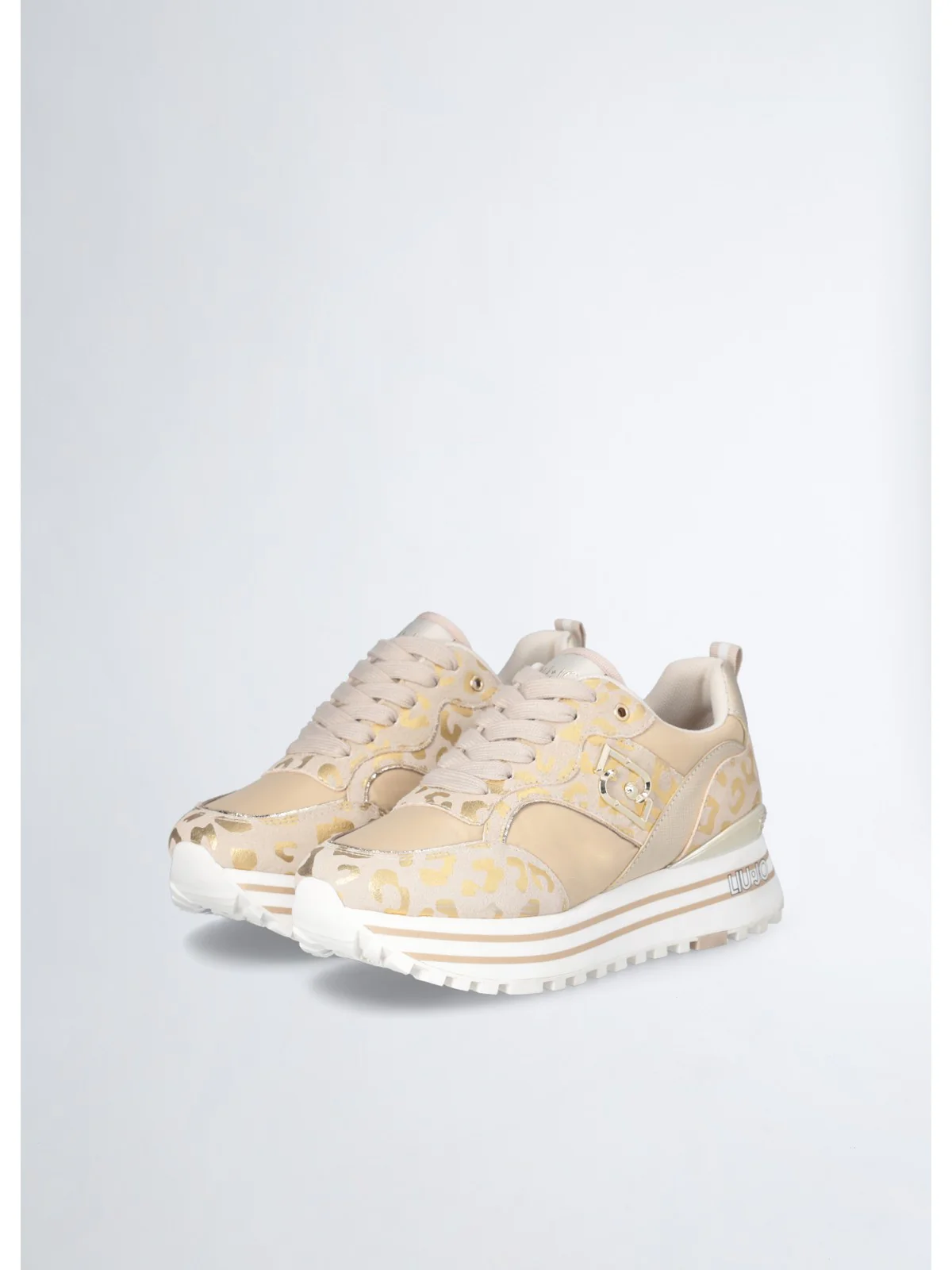 LIU JO Sneaker Donna  BA4059PX195 S3227 Beige - Image 3