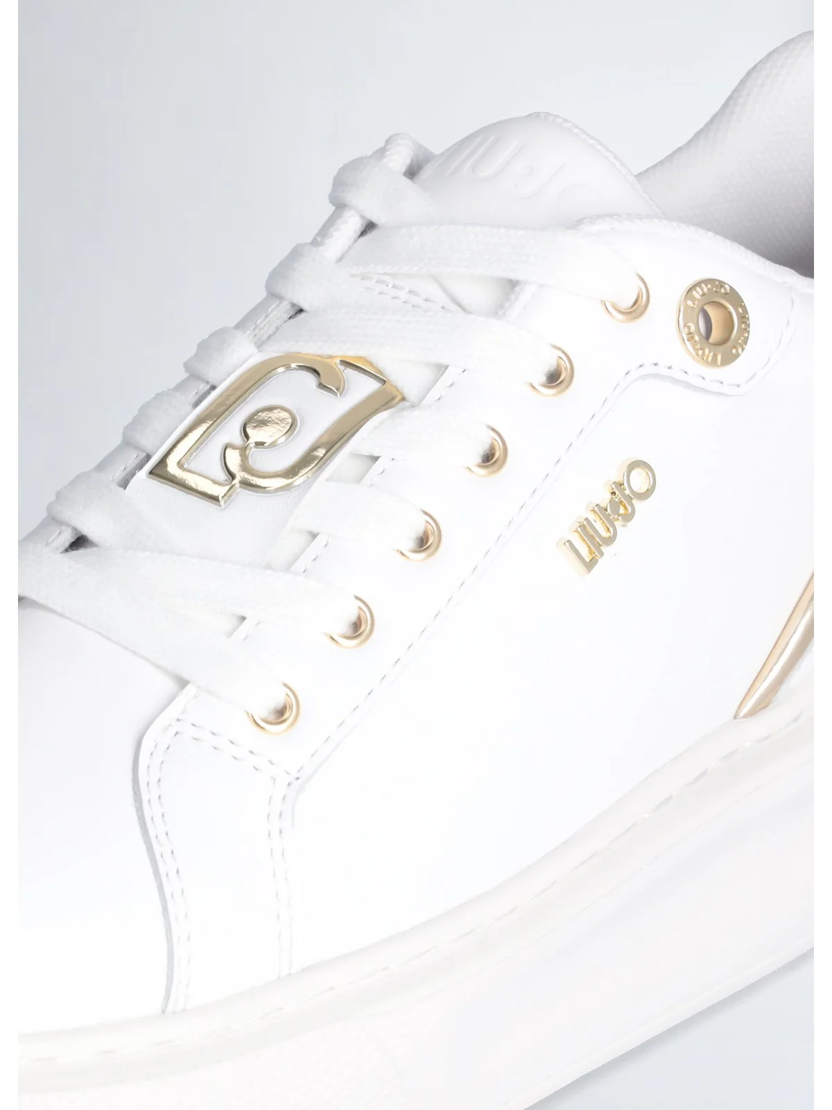 LIU JO Sneaker Donna  BA4073PX179 01111 Bianco - Image 5