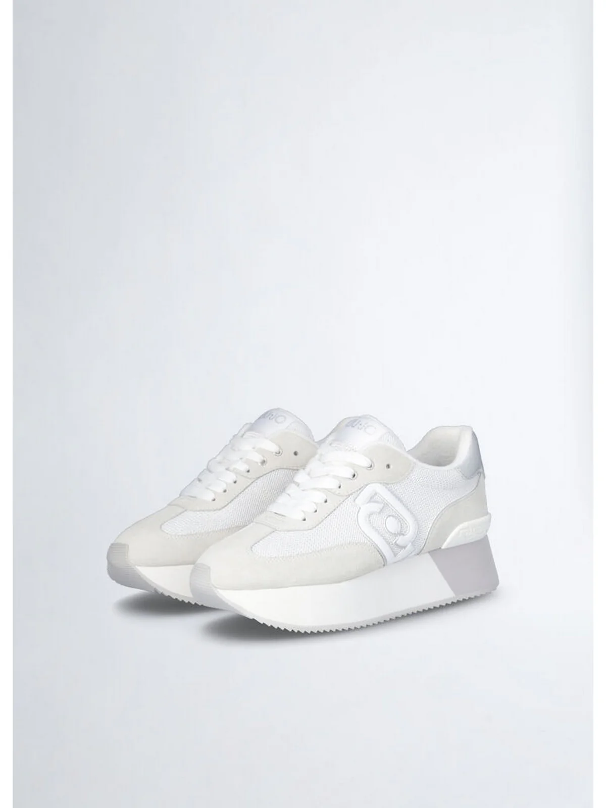 LIU JO Sneaker Donna  BA4081PX031 04370 Bianco - Image 5