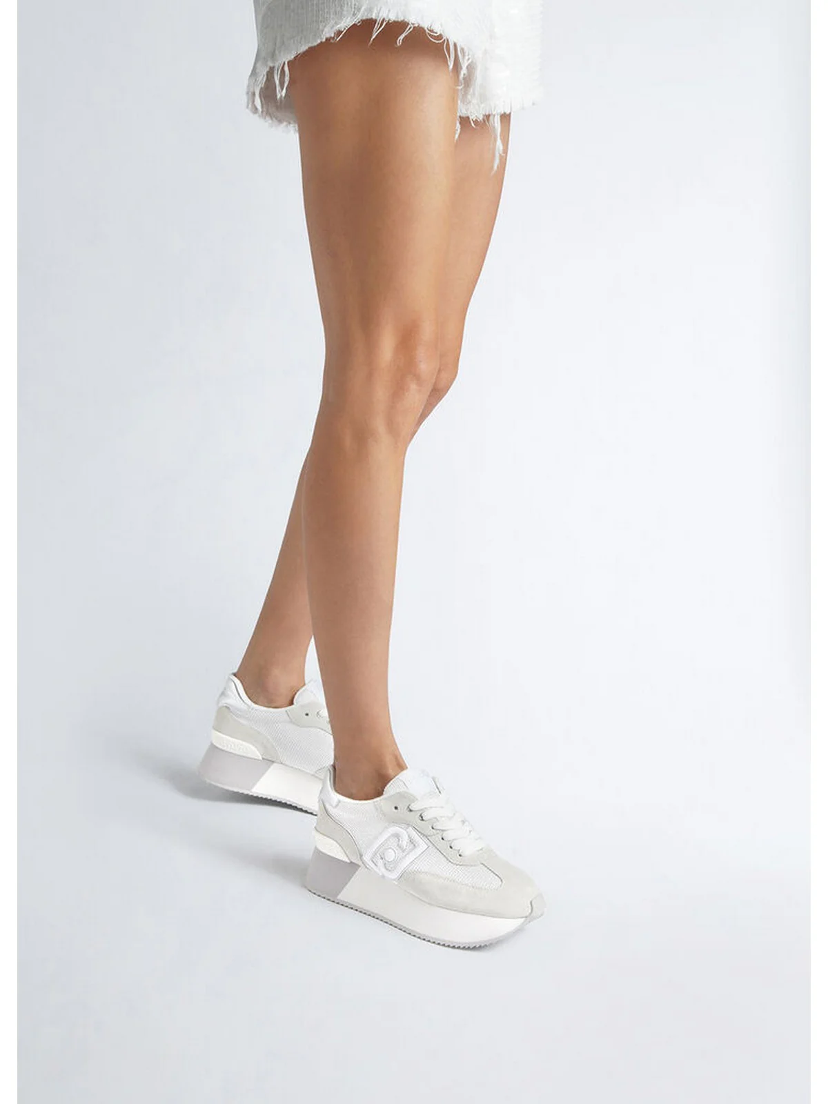LIU JO Sneaker Donna  BA4081PX031 04370 Bianco - Image 6