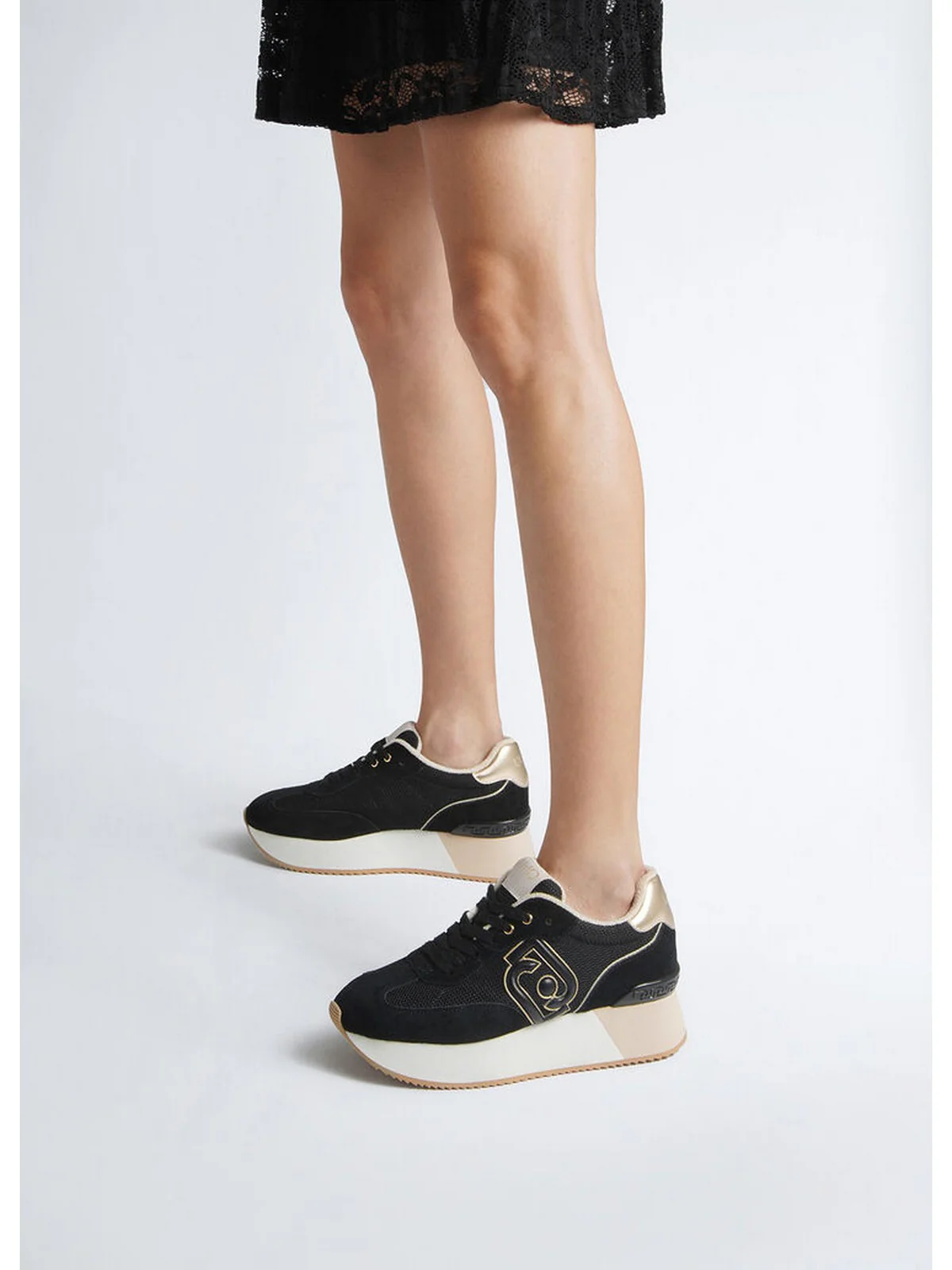 LIU JO Sneaker Donna  BA4081PX031 S1189 Nero - Image 6