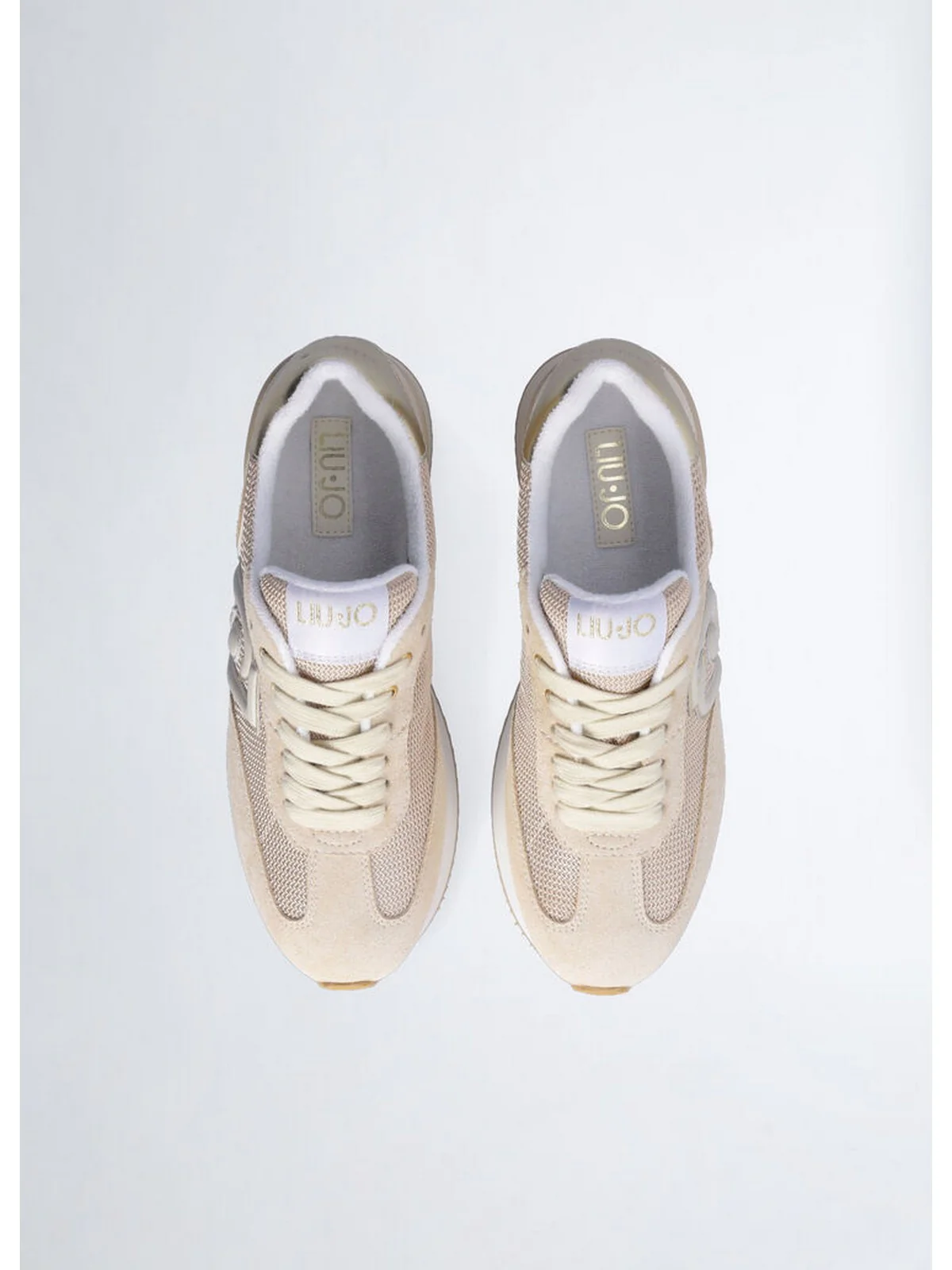 LIU JO Sneaker Donna  BA4081PX031 S1803 Beige - Image 3