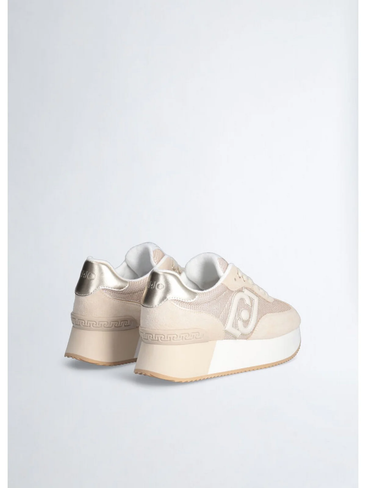 LIU JO Sneaker Donna  BA4081PX031 S1803 Beige - Image 4
