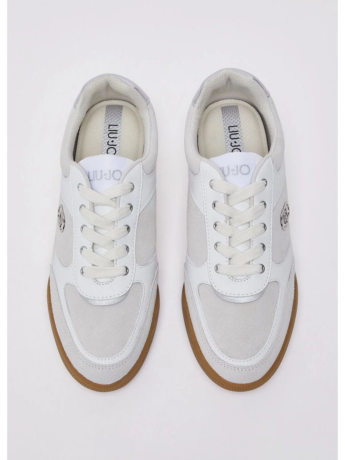 LIU JO Sneaker Donna  BA6039PX310 01111 WHITE - Image 4