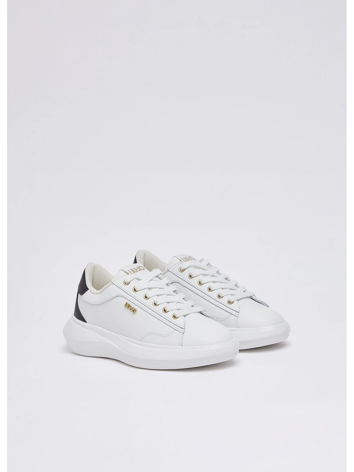 LIU JO Sneaker Donna  BA6069P0102 S1005 WHITE/BLACK - Image 2