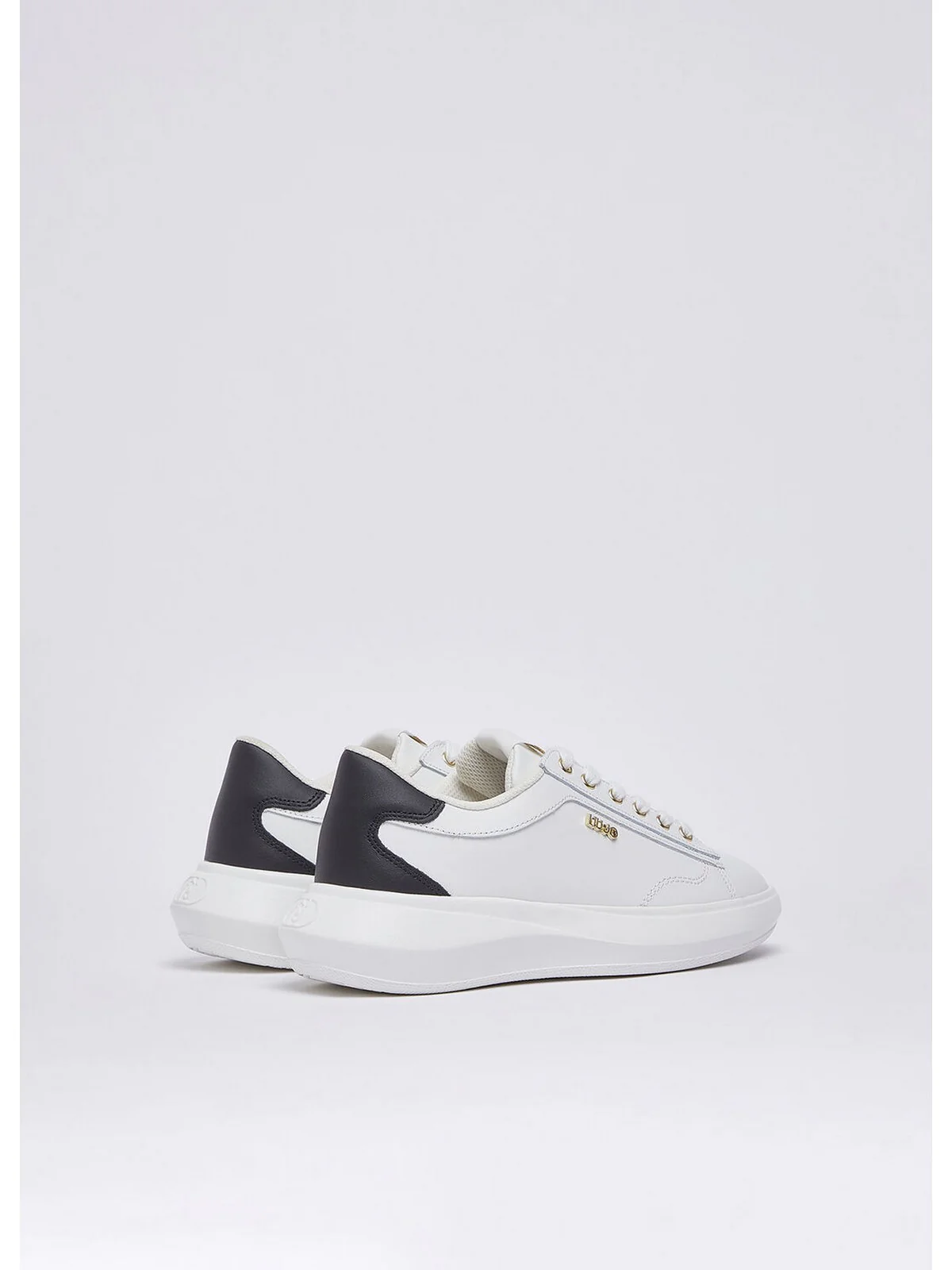LIU JO Sneaker Donna  BA6069P0102 S1005 WHITE/BLACK - Image 3