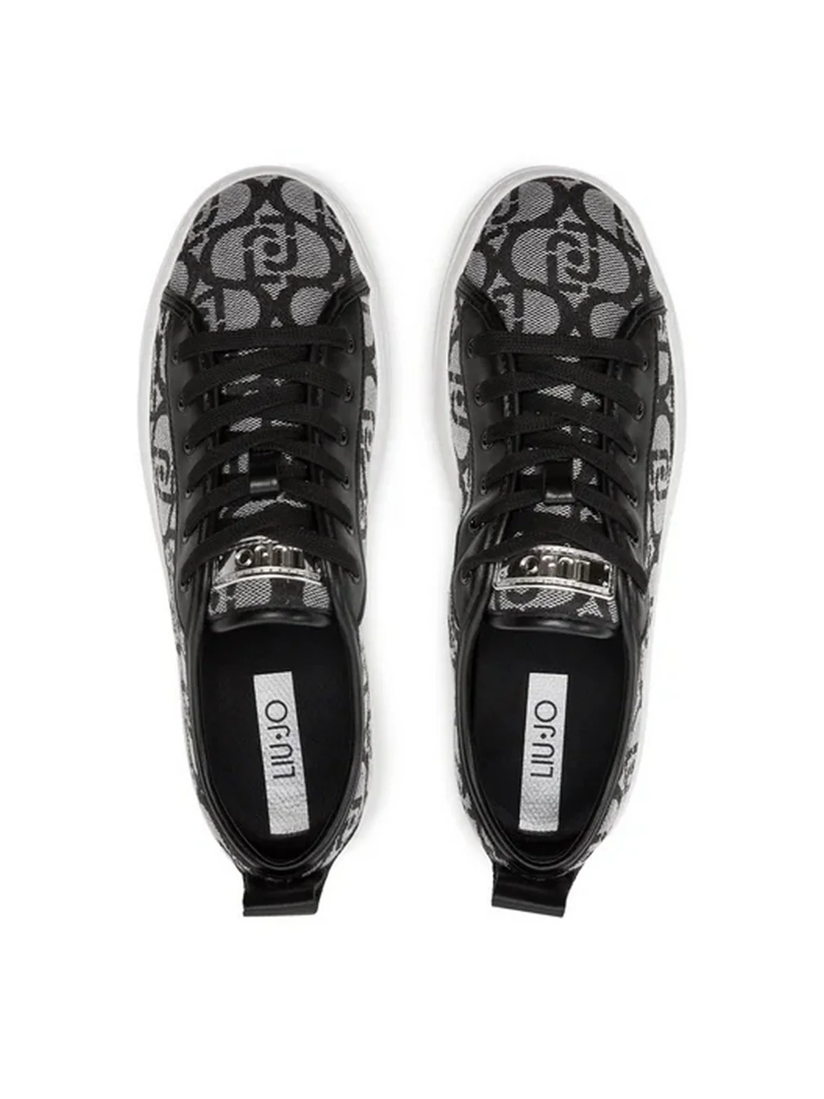 LIU JO Sneaker Donna CLEO 26 BF4031TX439 00054 Nero - Image 4