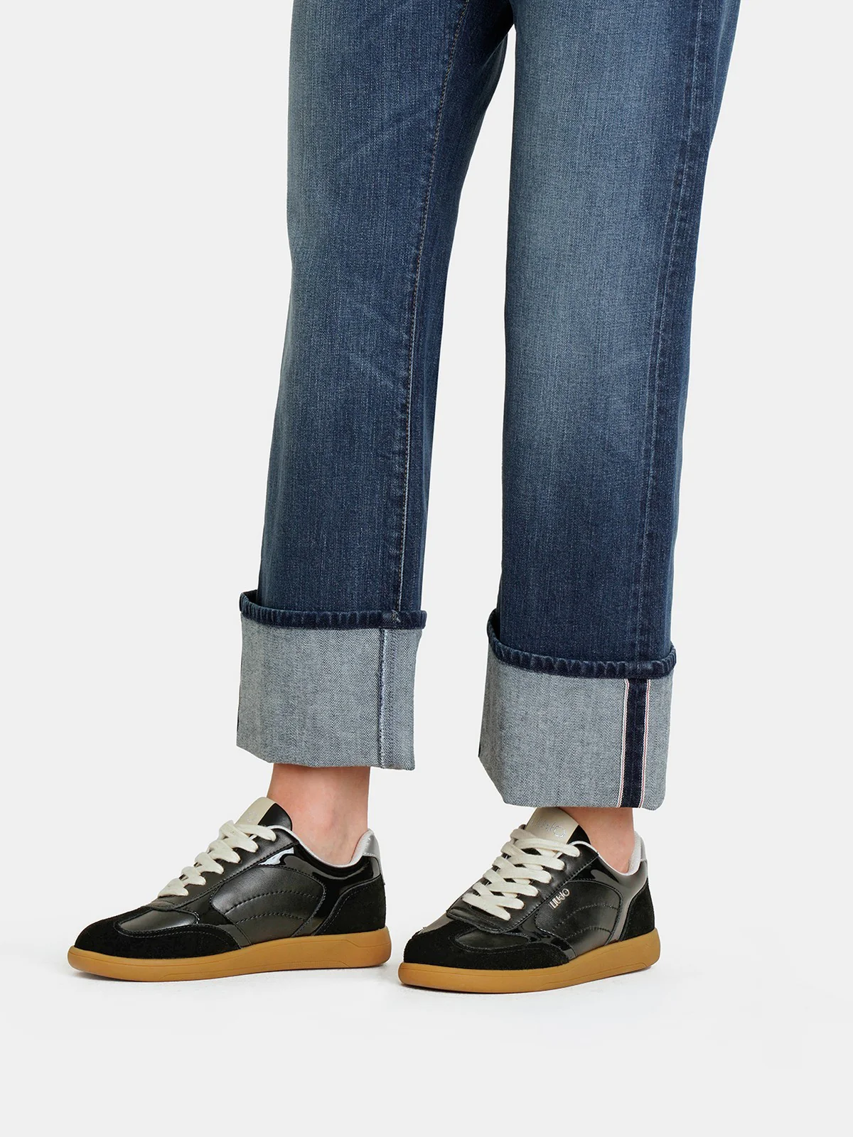 LIU JO Sneaker Donna CONNOR 01 BF5069PX769 22222 Nero - Image 6
