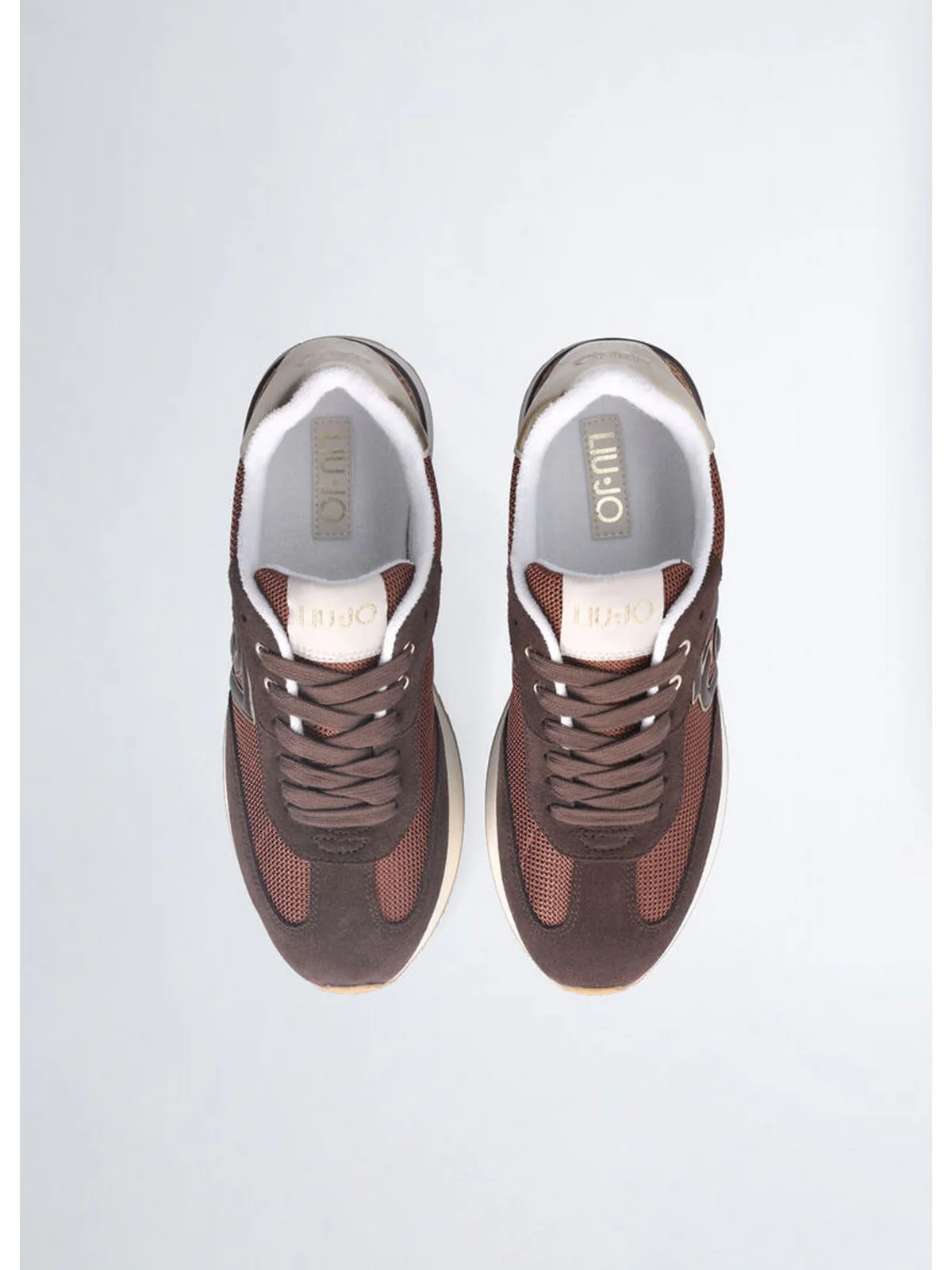 LIU JO Sneaker Donna DREAMY 02 BF4037PX525 S3414 Marrone - Image 2