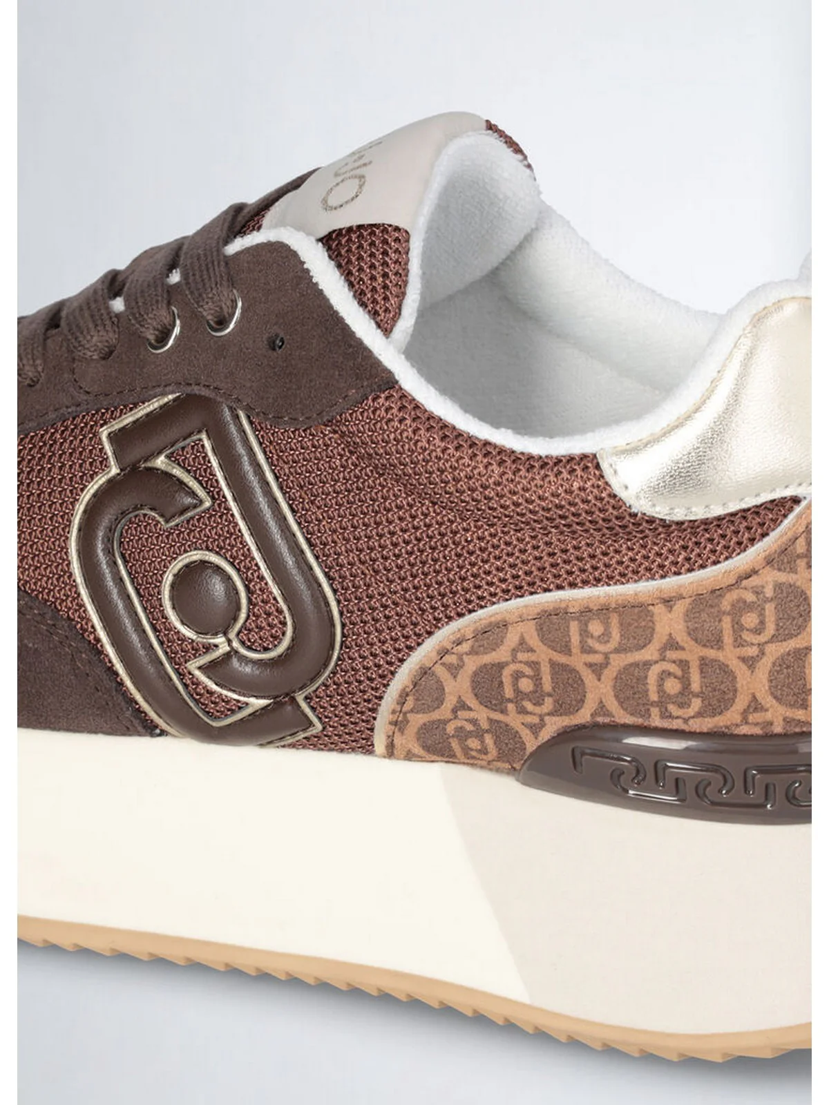 LIU JO Sneaker Donna DREAMY 02 BF4037PX525 S3414 Marrone - Image 4