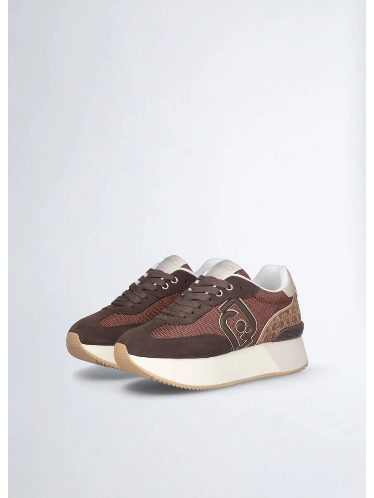 LIU JO Sneaker Donna DREAMY 02 BF4037PX525 S3414 Marrone - Image 5