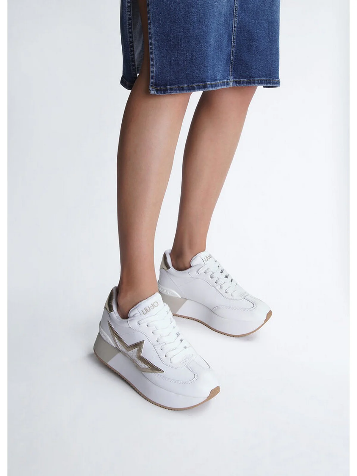 LIU JO Sneaker Donna DREAMY 03 BF4039PX527 S3416 Bianco - Image 8