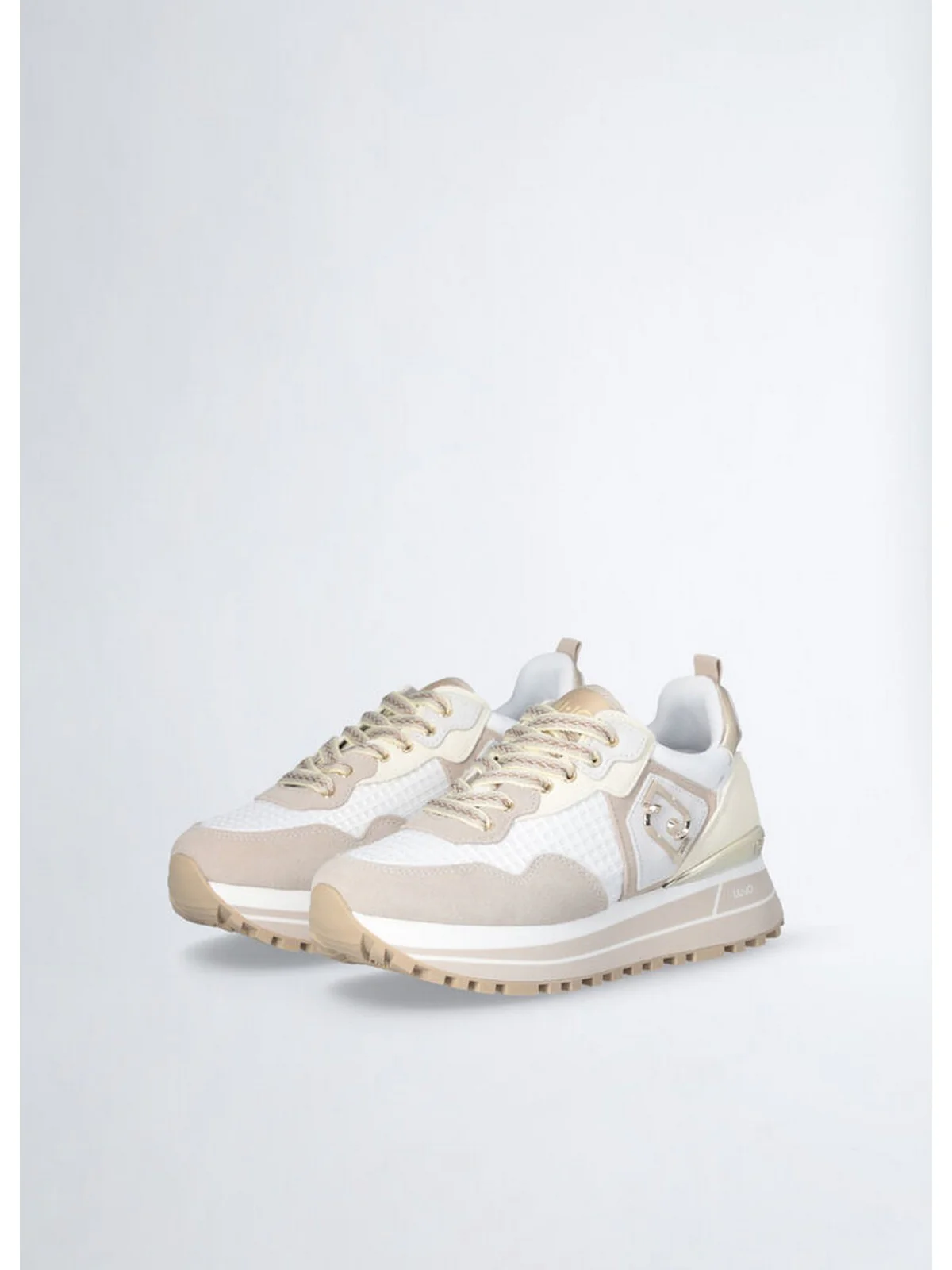 LIU JO Sneaker Donna LIU JO MAXI WONDER 01 BA5013PX027 S3602 Beige - Image 5