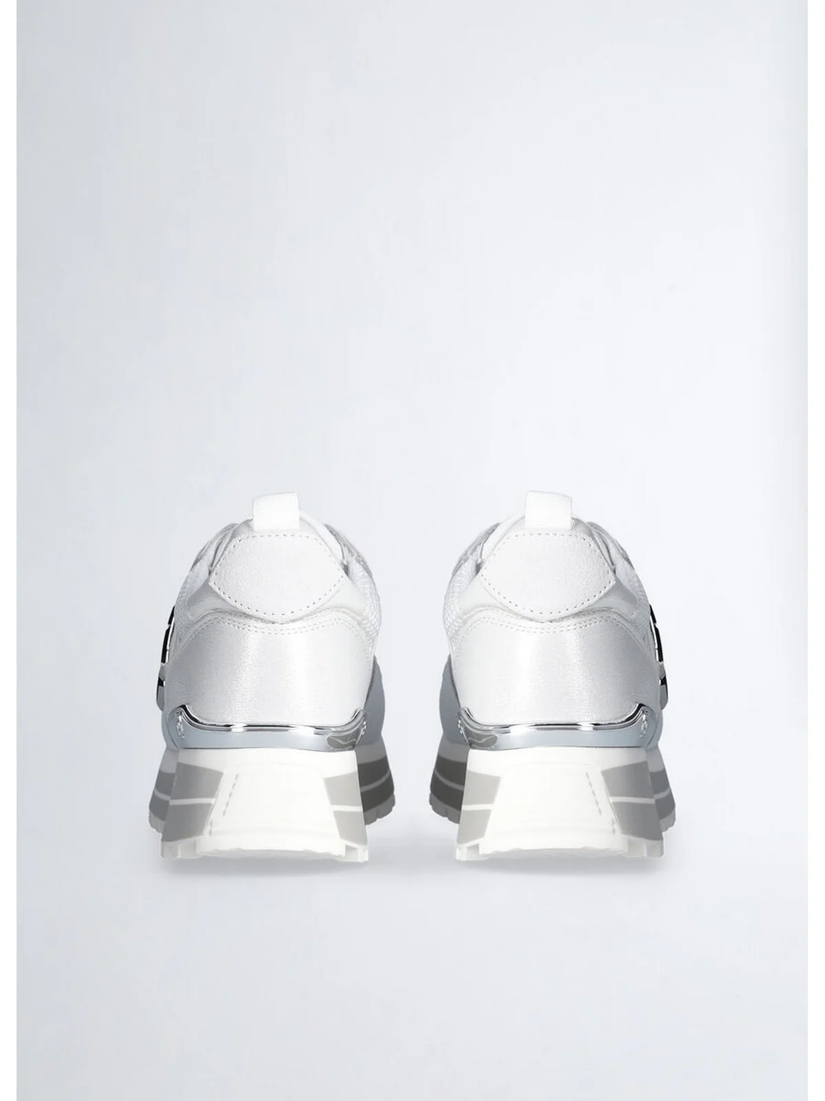 LIU JO Sneaker Donna LIU JO MAXI WONDER 01 BA5013PX602 01111 LEATHER//MESH/L WHITE - Image 2