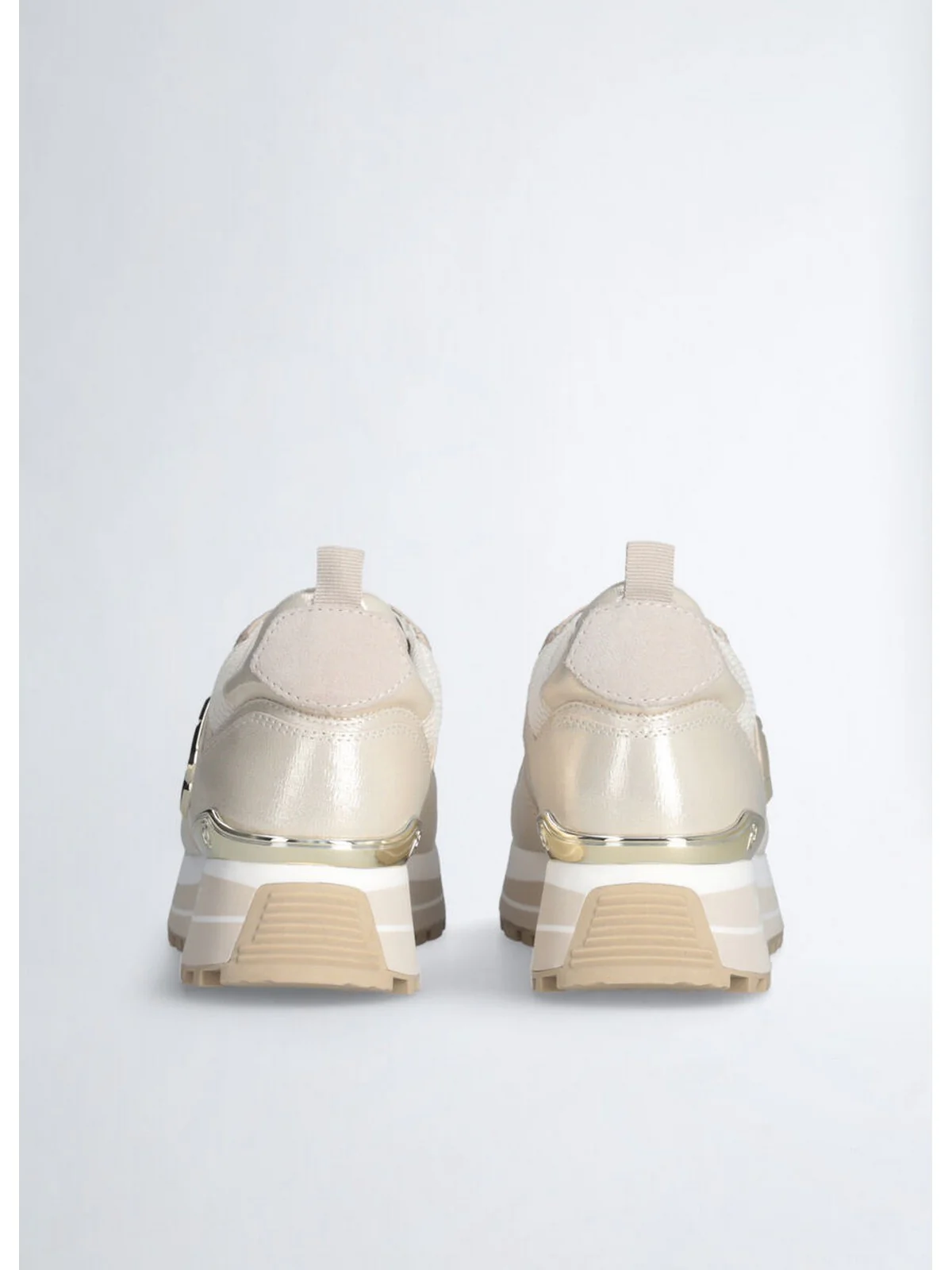 LIU JO Sneaker Donna LIU JO MAXI WONDER 01 BA5013PX602 S1185 LEATHER//MESH/L IVORY - Image 2
