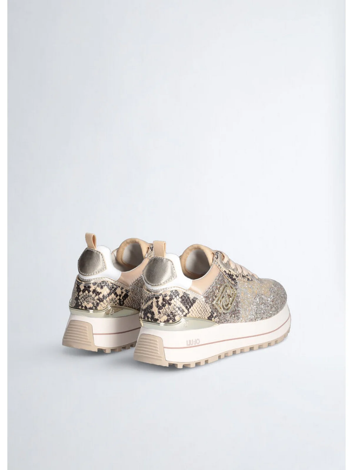 LIU JO Sneaker Donna LIU JO MAXI WONDER 01 BF4001TX007 01127 Beige - Image 5
