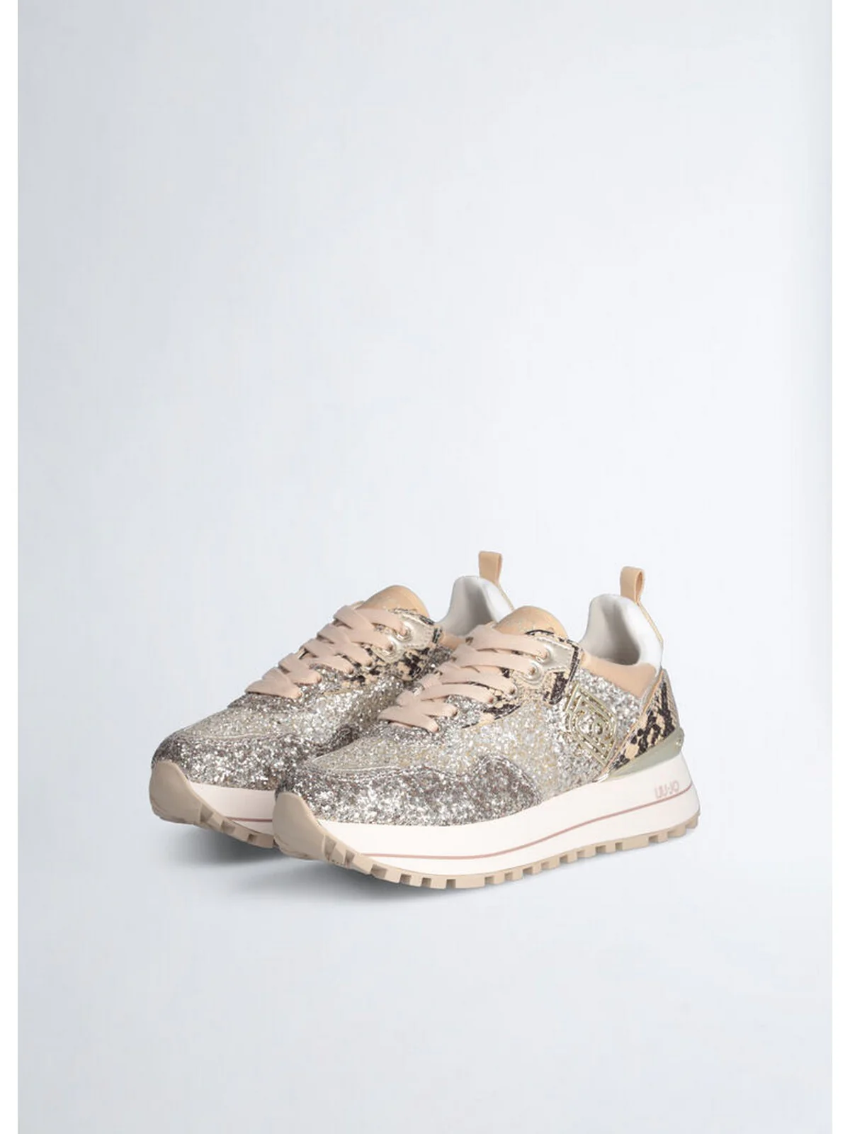 LIU JO Sneaker Donna LIU JO MAXI WONDER 01 BF4001TX007 01127 Beige - Image 6