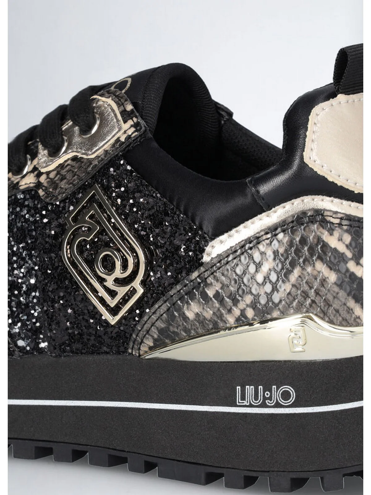 LIU JO Sneaker Donna LIU JO MAXI WONDER 01 BF4001TX007 22222 Nero - Image 2