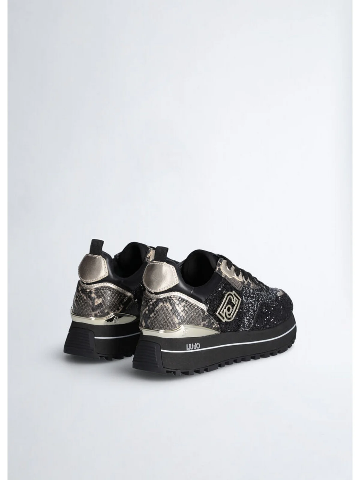 LIU JO Sneaker Donna LIU JO MAXI WONDER 01 BF4001TX007 22222 Nero - Image 6