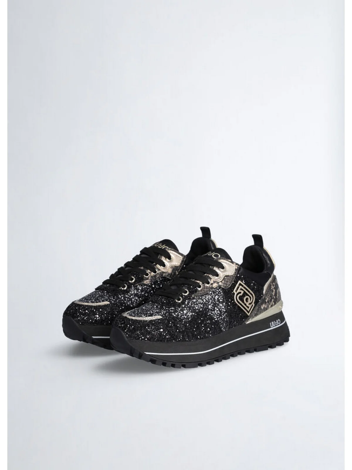 LIU JO Sneaker Donna LIU JO MAXI WONDER 01 BF4001TX007 22222 Nero - Image 7