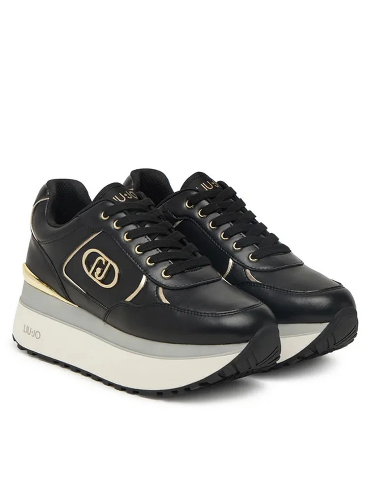 LIU JO Sneaker Donna LIU JO MAXI WONDER PLUS 01 BF5011P0102 22222 Nero - Image 2