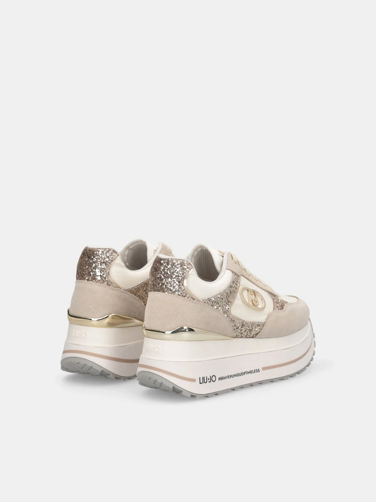 LIU JO Sneaker Donna LIU JO MAXI WONDER PLUS 01 BF5011PX078 S3834 ROPE/MILK - Image 6