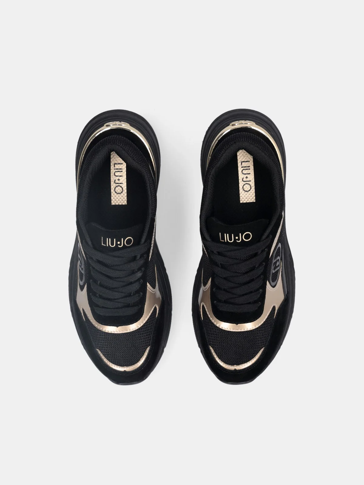 LIU JO Sneaker Donna LJ01 01 BF5017PX031 S1189 Nero - Image 3