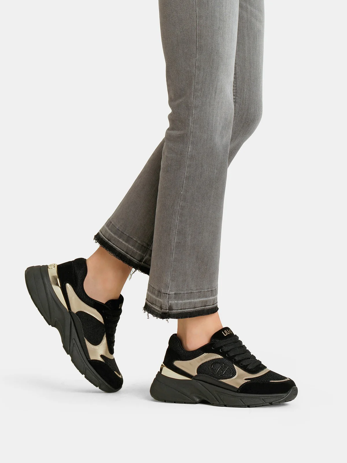LIU JO Sneaker Donna LJ01 01 BF5017PX031 S1189 Nero - Image 5