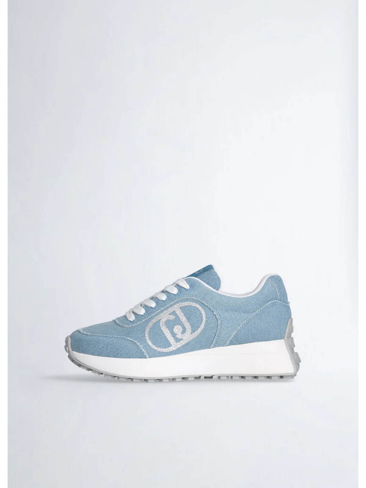 LIU JO Sneaker Donna LOLO 18 BA5003TX054 S1152 CYAN - Image 4