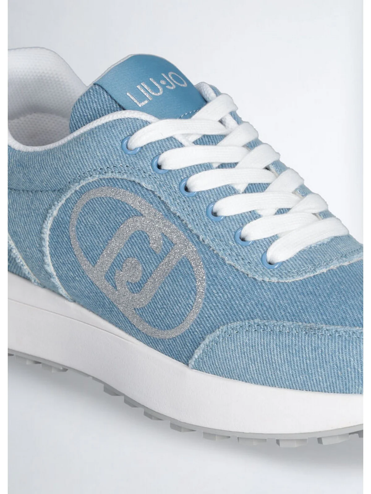 LIU JO Sneaker Donna LOLO 18 BA5003TX054 S1152 CYAN - Image 5