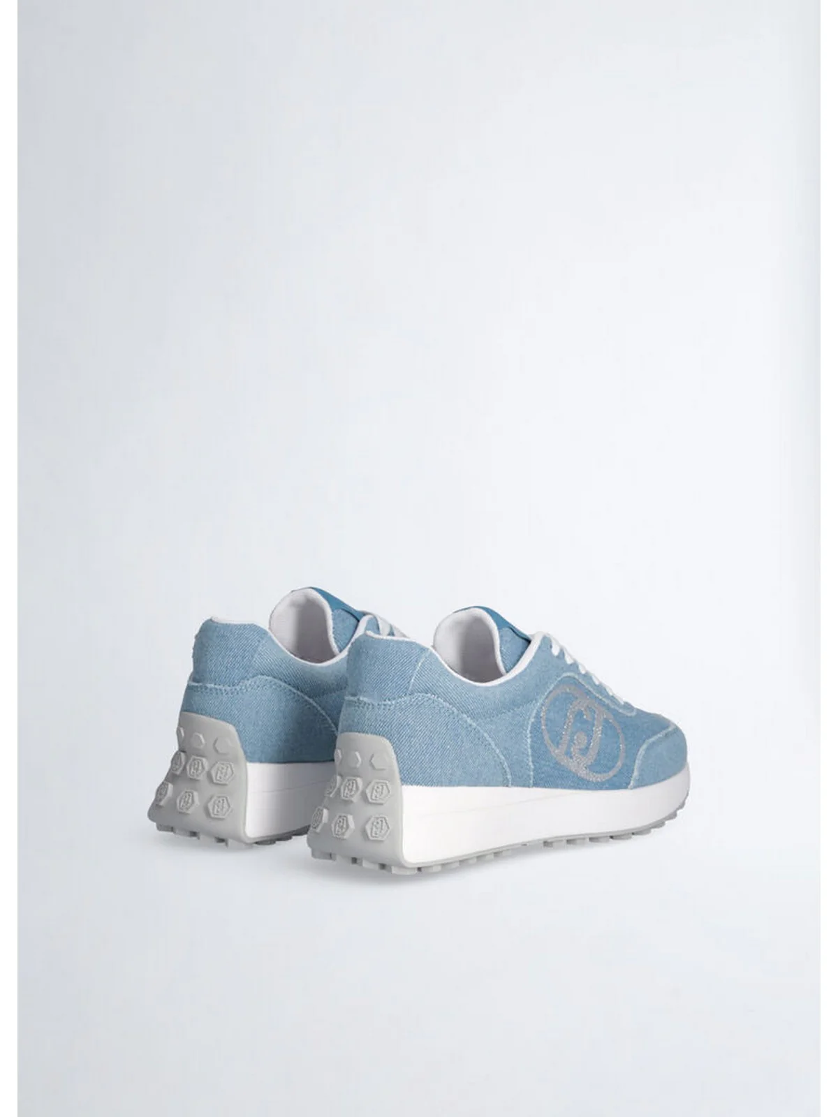 LIU JO Sneaker Donna LOLO 18 BA5003TX054 S1152 CYAN - Image 6
