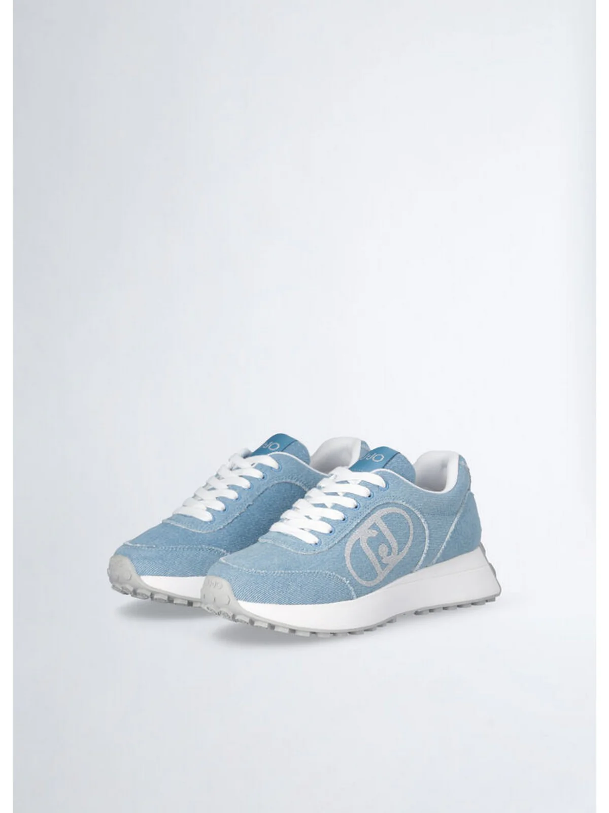 LIU JO Sneaker Donna LOLO 18 BA5003TX054 S1152 CYAN - Image 7