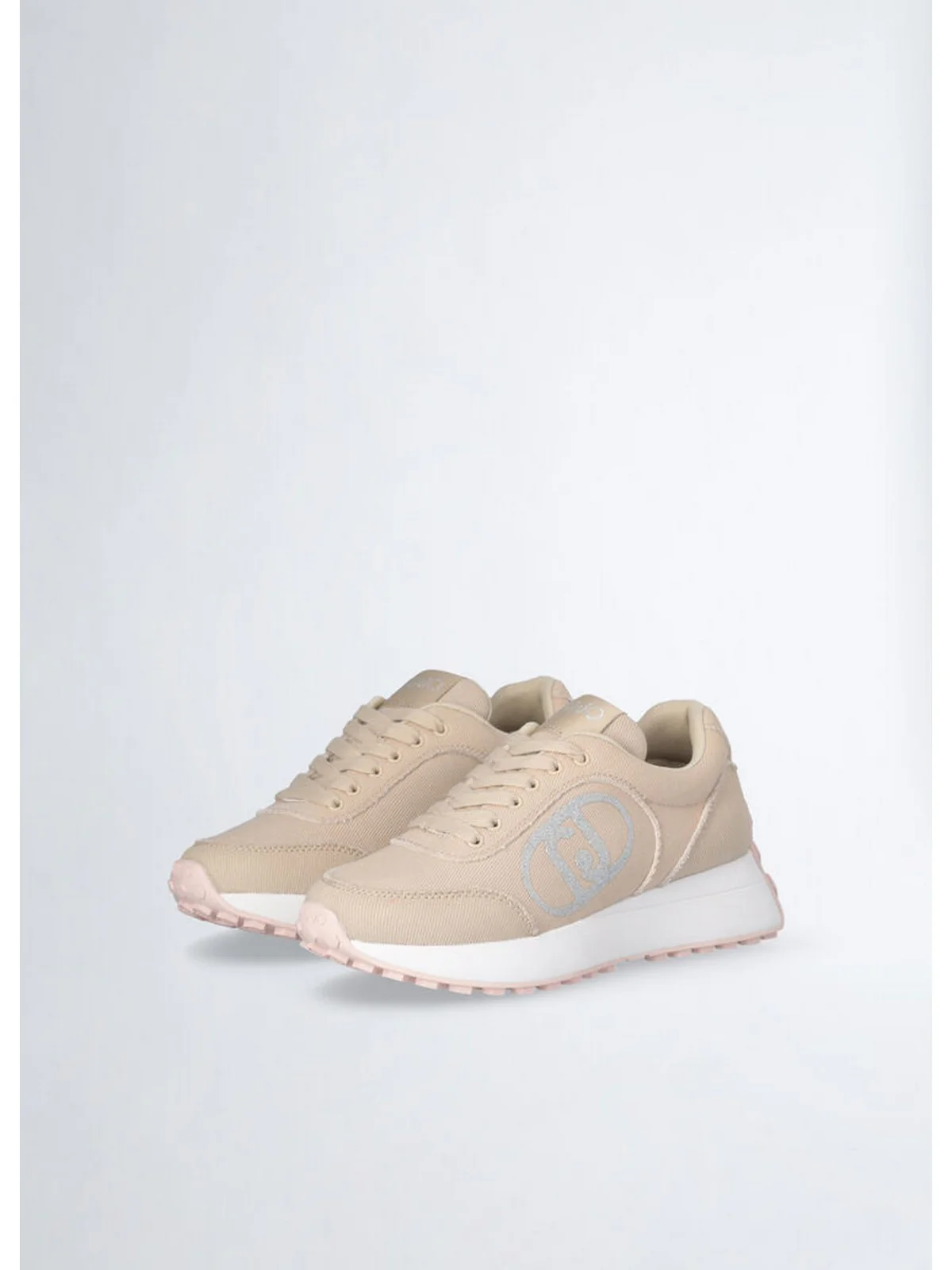 LIU JO Sneaker Donna LOLO 18 BA5003TX054 S1879 Beige - Image 5