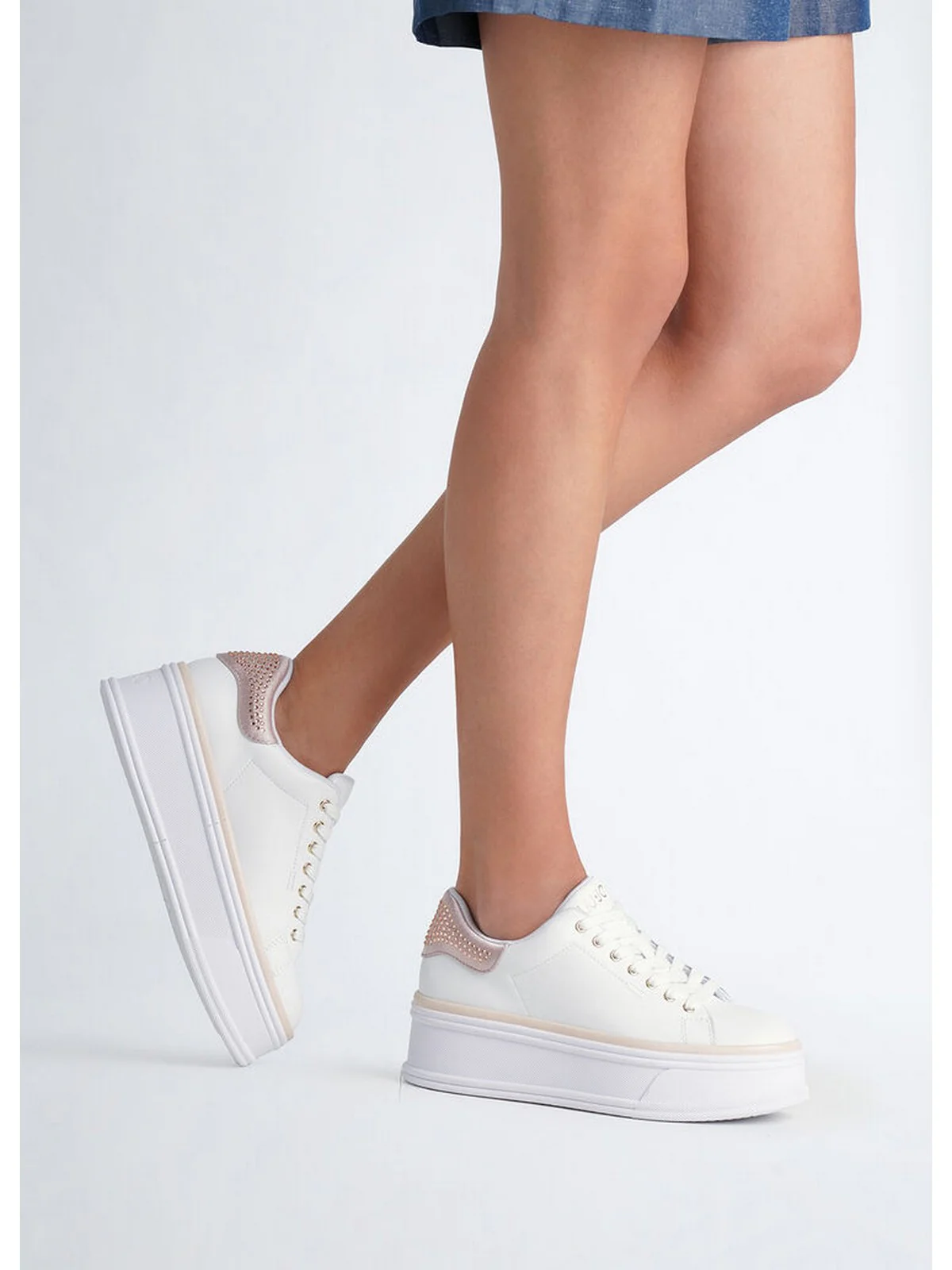 LIU JO Sneaker Donna SELMA 16 BA5101PX190 S3717 Bianco - Image 7