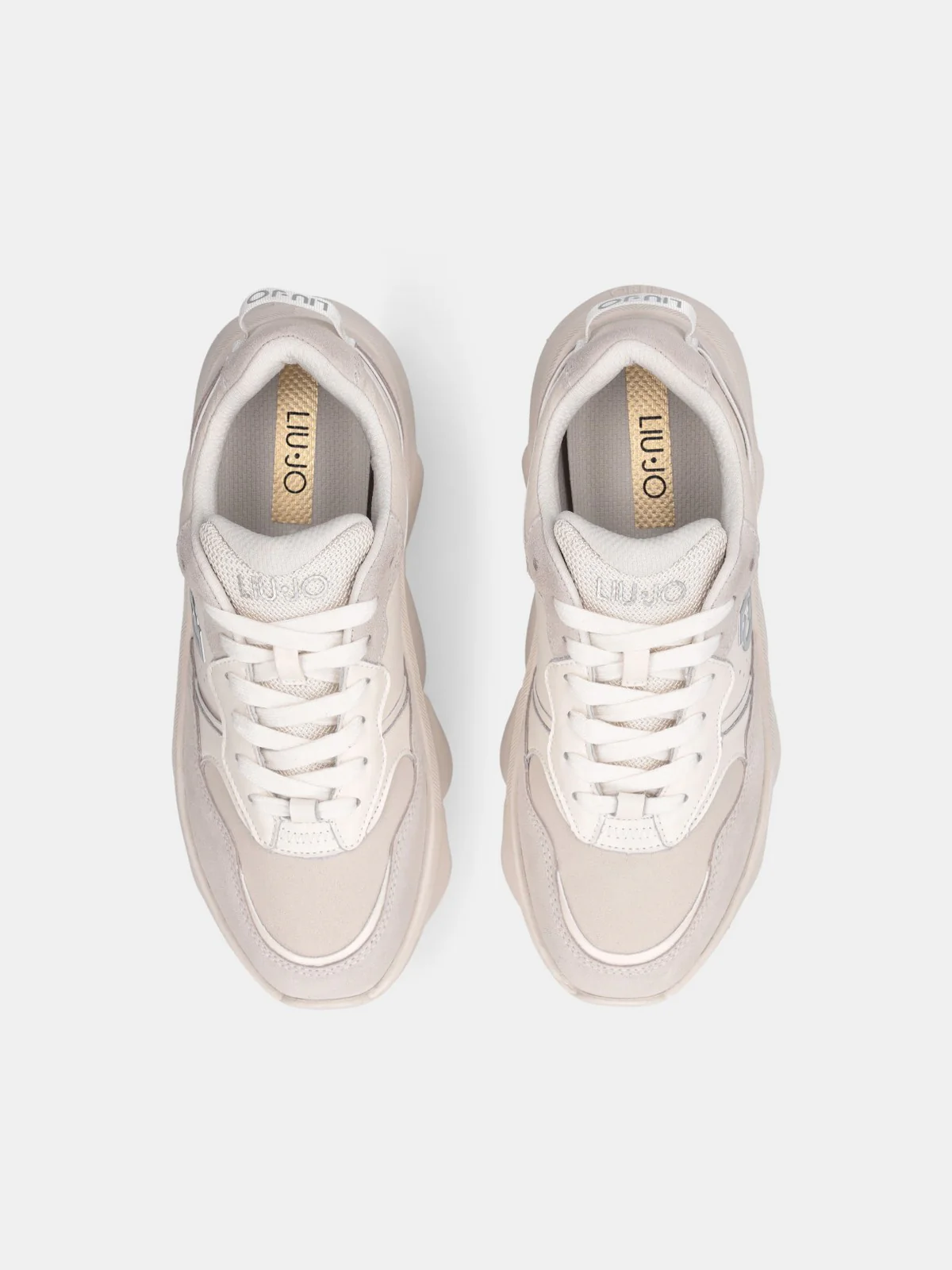 LIU JO Sneaker Donna STEFFY 01 BF5061P0304 S1400 MILK - Image 4