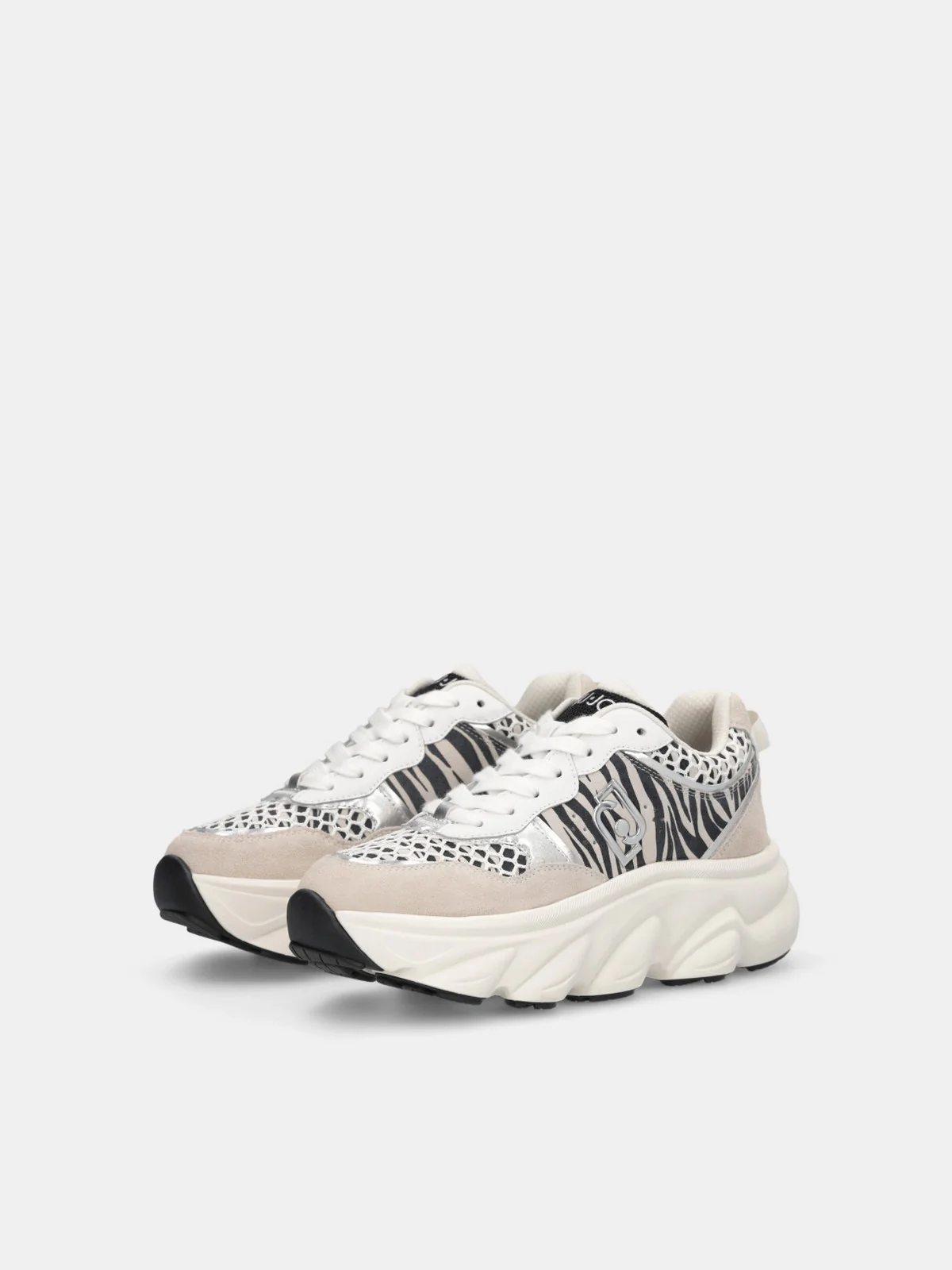 LIU JO Sneaker Donna STEFFY 01 BF5061PX749 S19D1 ZEBRA - Image 5