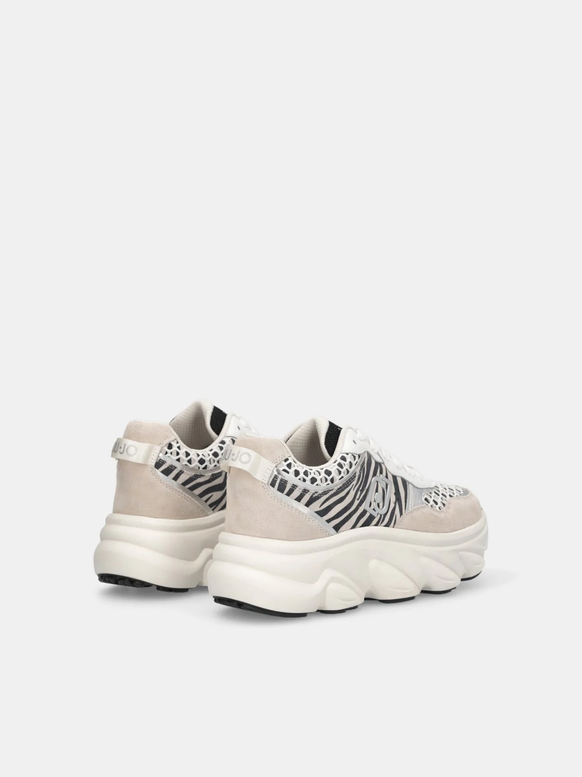 LIU JO Sneaker Donna STEFFY 01 BF5061PX749 S19D1 ZEBRA - Image 6