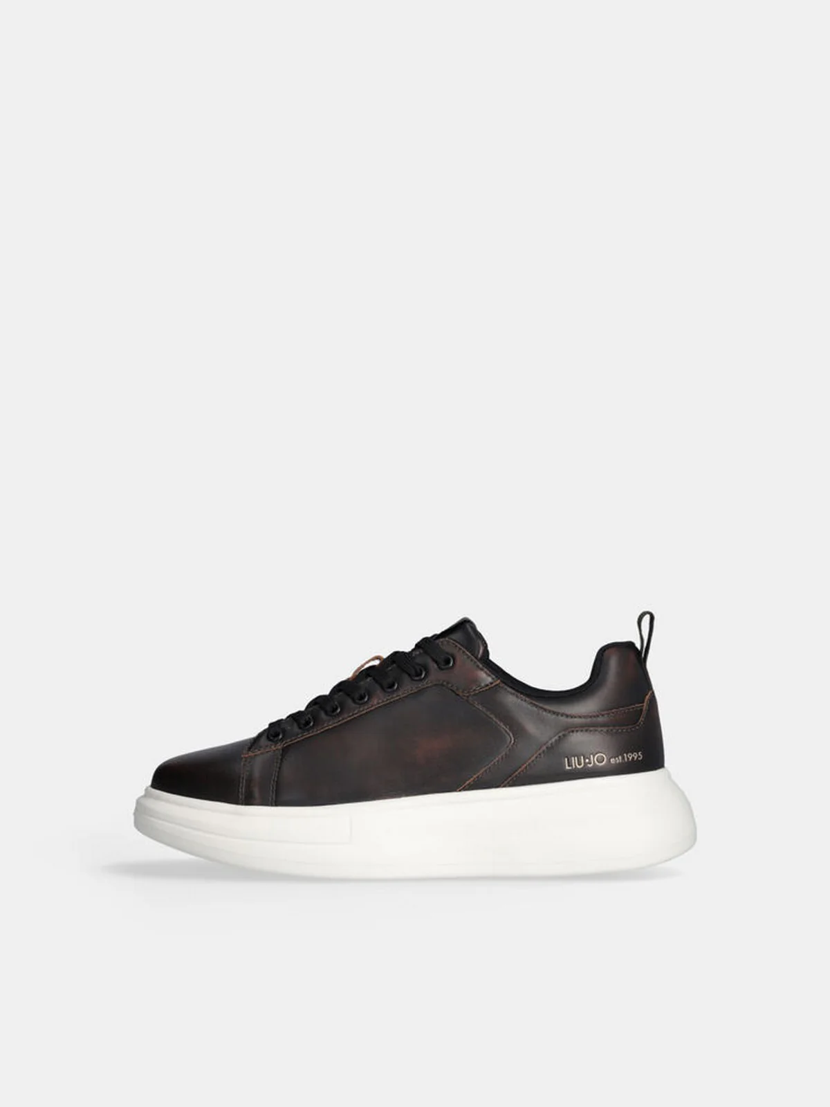 LIU JO Sneaker Uomo BIG 05 7G5015PX112 S1804 Marrone - Image 2