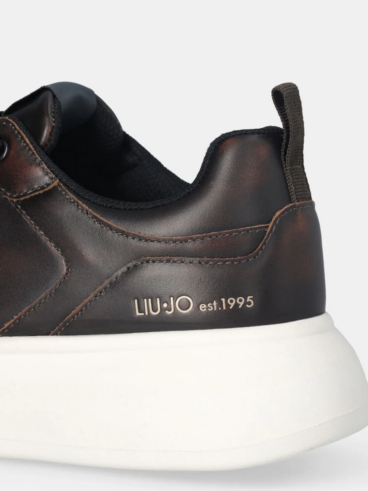 LIU JO Sneaker Uomo BIG 05 7G5015PX112 S1804 Marrone - Image 4