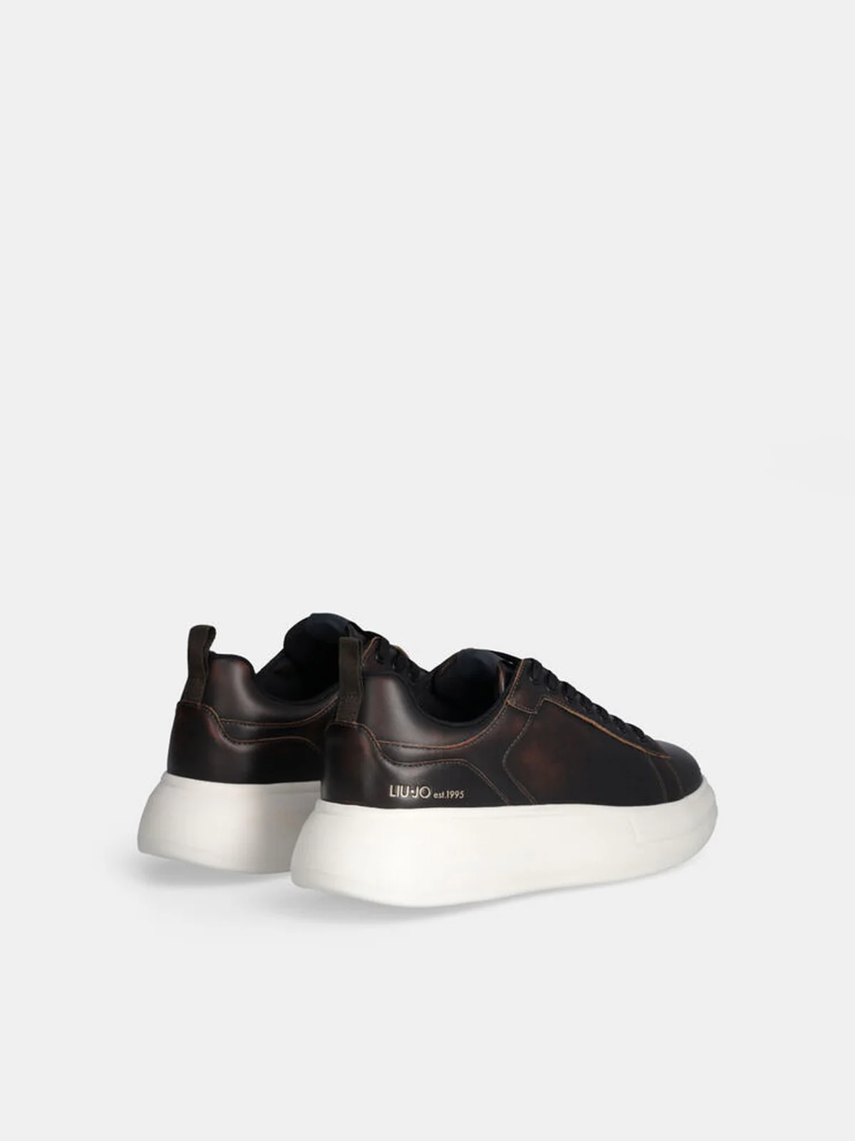 LIU JO Sneaker Uomo BIG 05 7G5015PX112 S1804 Marrone - Image 5