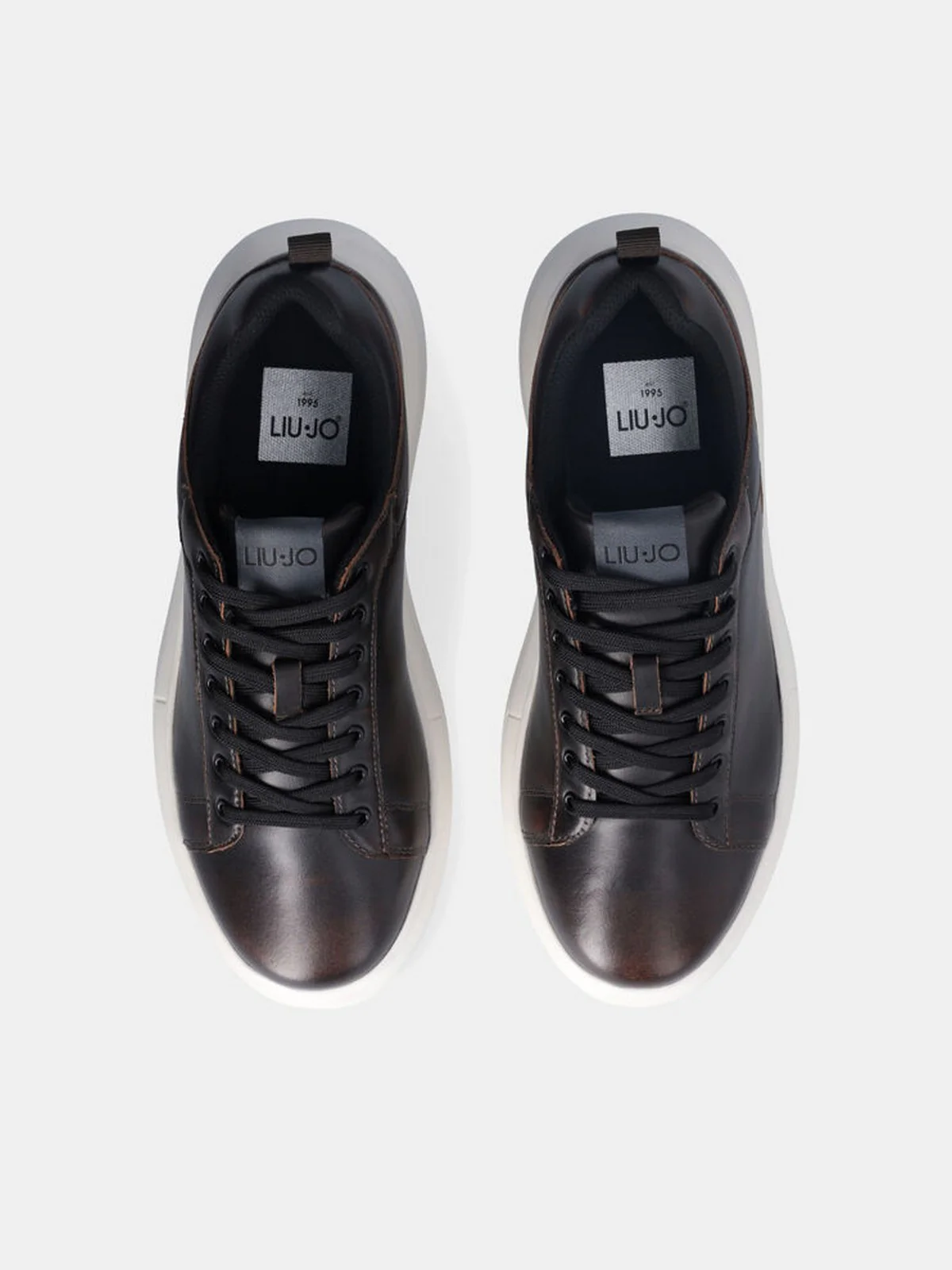 LIU JO Sneaker Uomo BIG 05 7G5015PX112 S1804 Marrone - Image 6