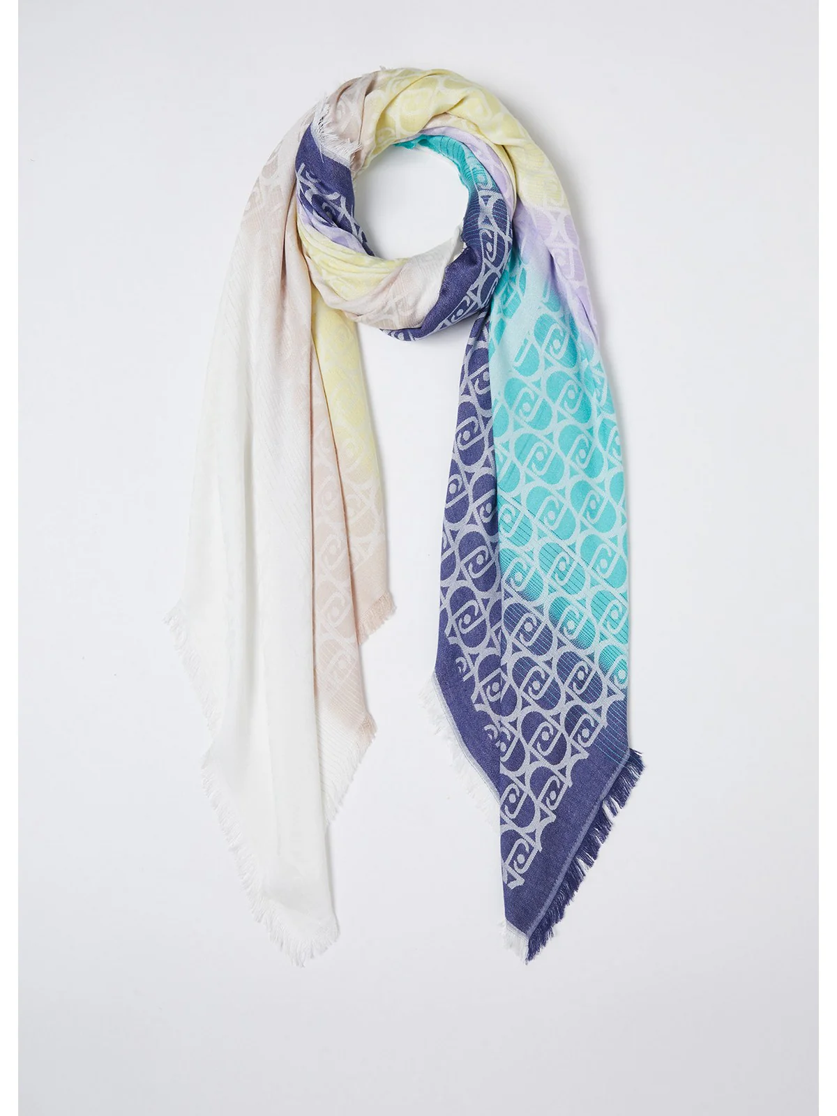 LIU JO SOFT Foulard Donna  2A4003T0300 93933 Blu - Image 2