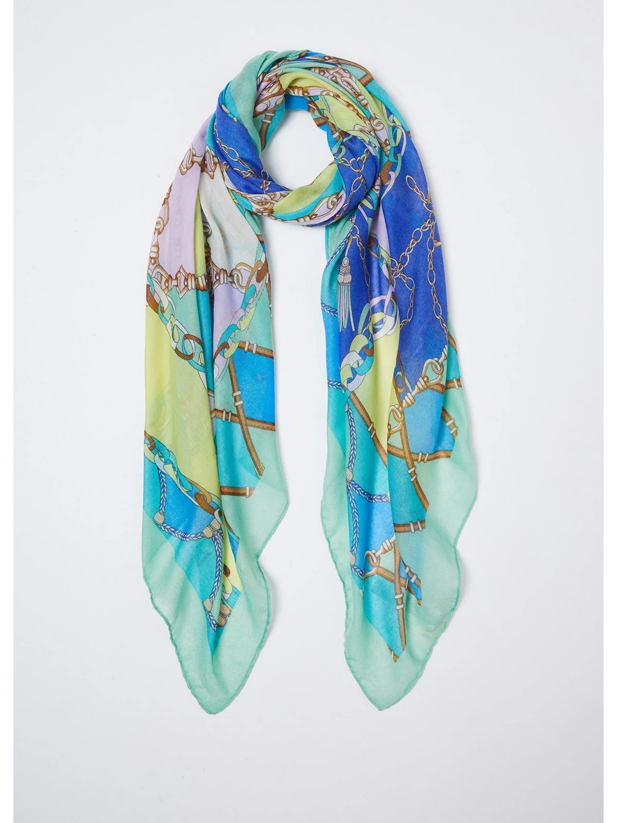LIU JO SOFT Foulard Donna  2A4032T0300 46011 Verde - Image 2