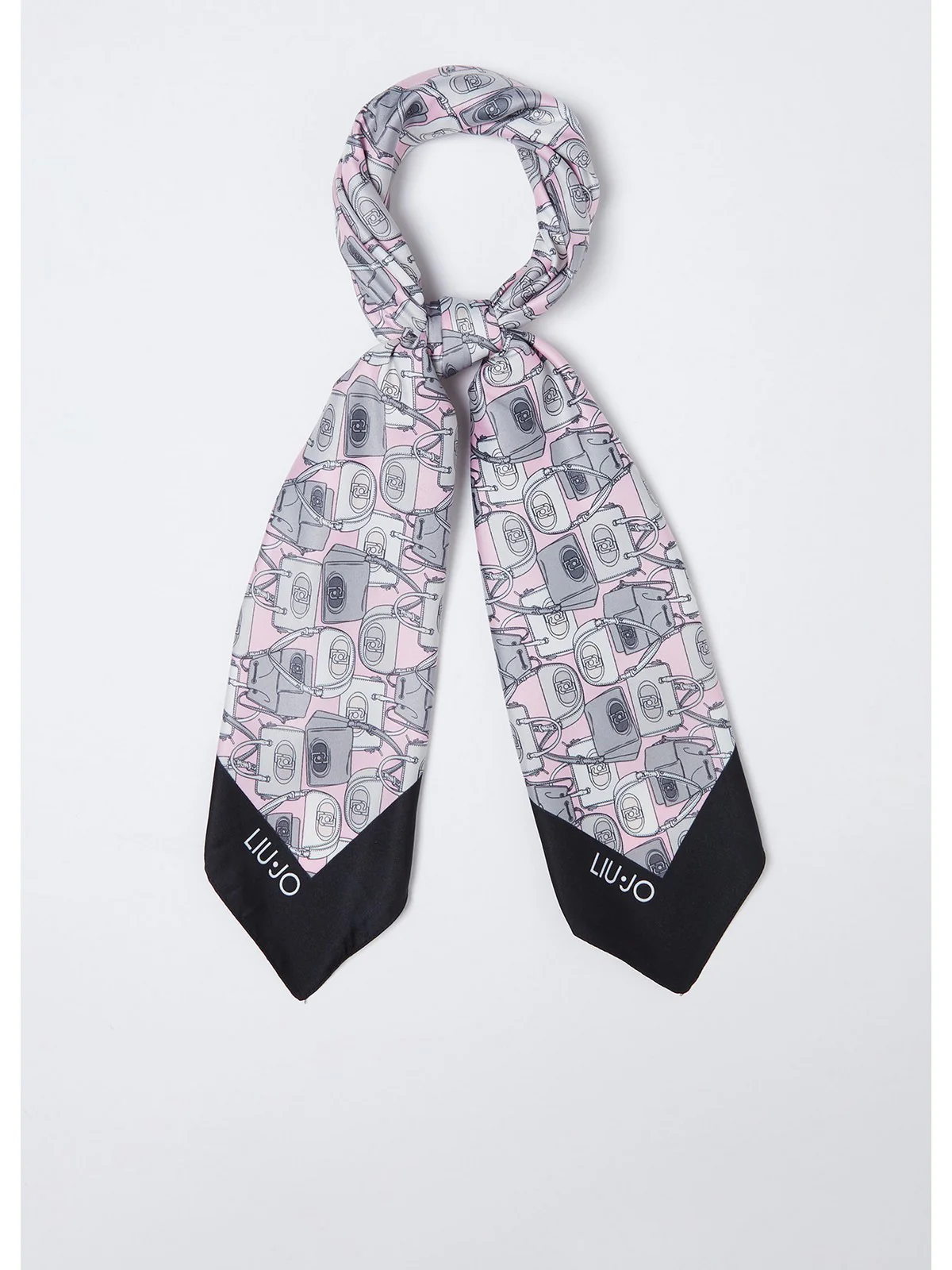 LIU JO SOFT Foulard Donna  2A4036T0300 22222 Nero - Image 2